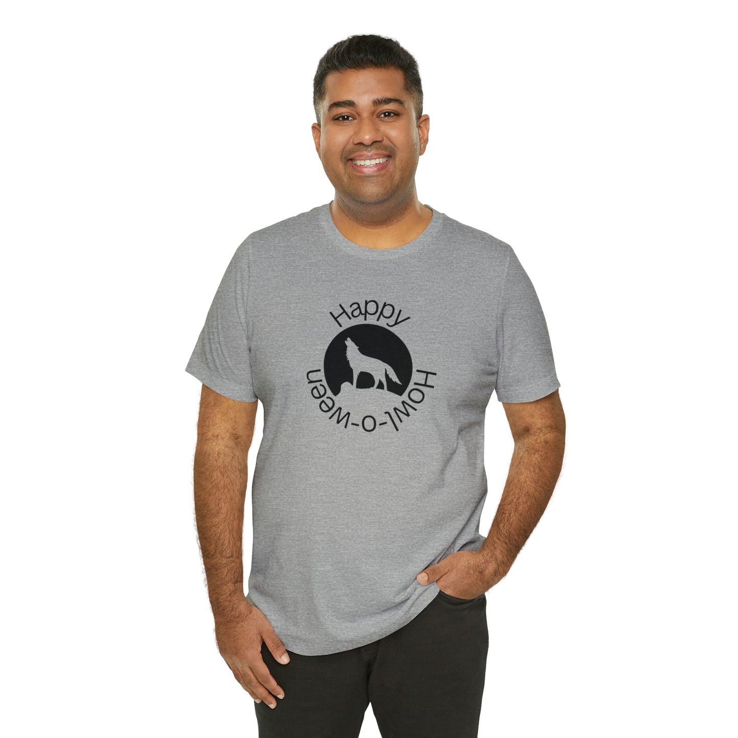 Unisex Howl-O-Ween Wolf T-Shirt