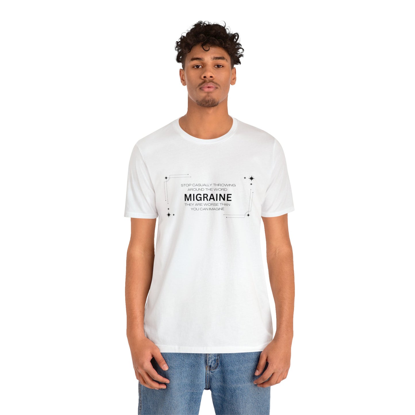 Unisex Migraine Day Invisible Illness Warrior T-Shirt