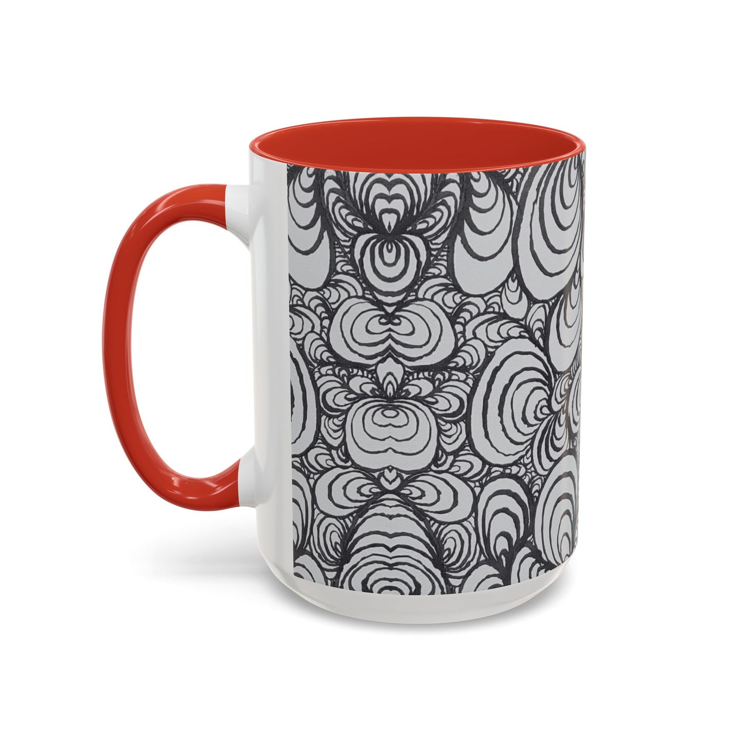 11oz/15oz Original Line Art Mug - Puzzle Panels 1