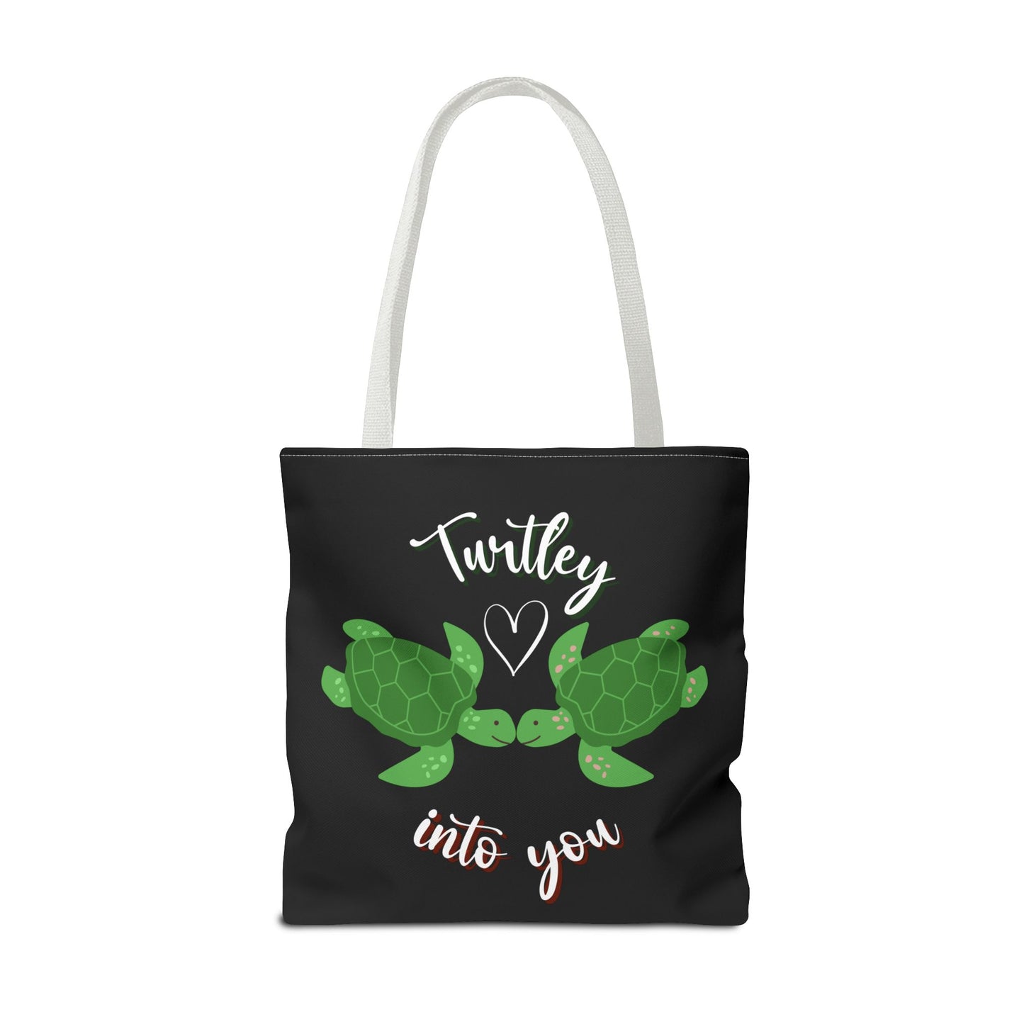 Unisex Cute Turtle Lover Turtley Into You Tote Bag