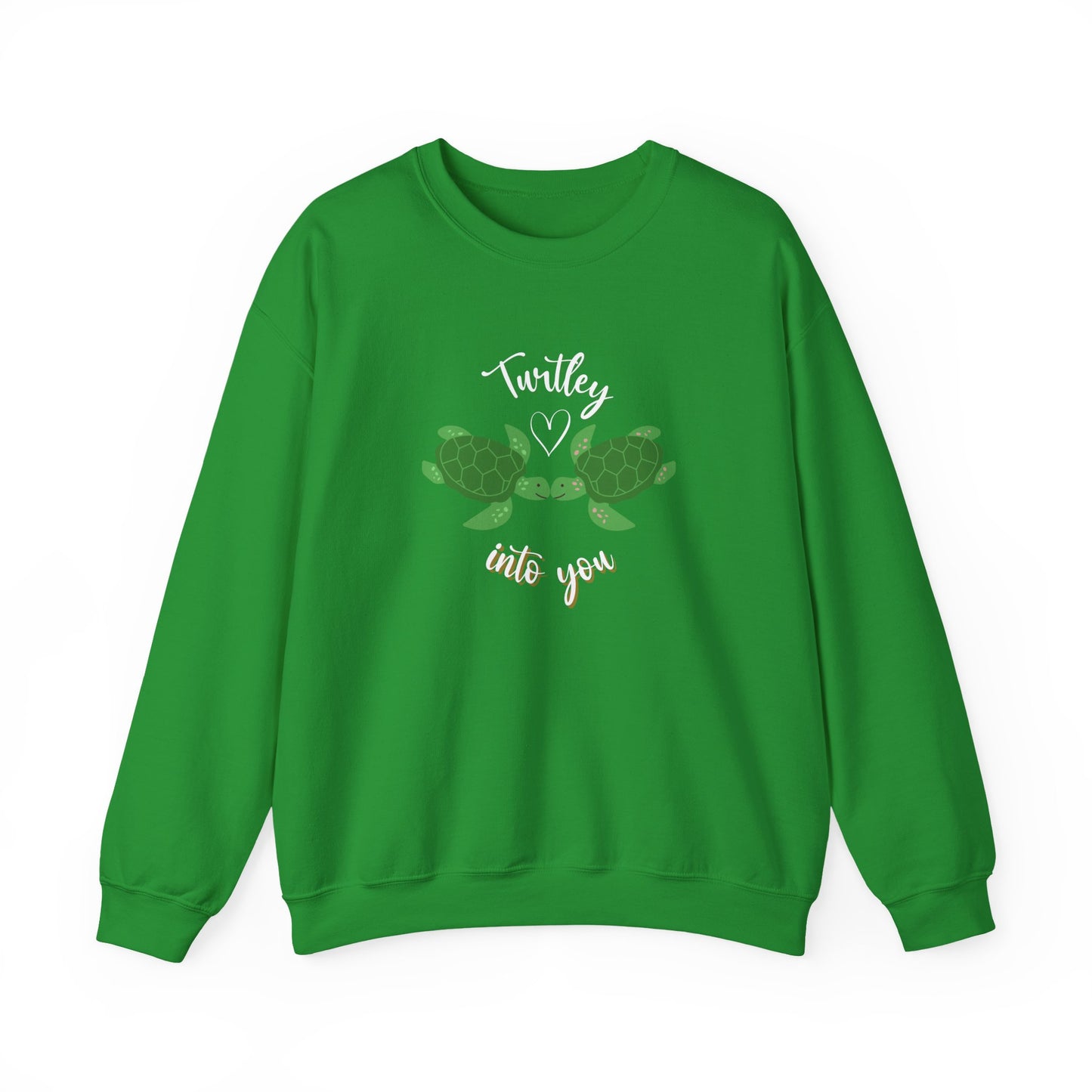 Unisex Cute Turtle Lover Turtley Into You Sweatshirt