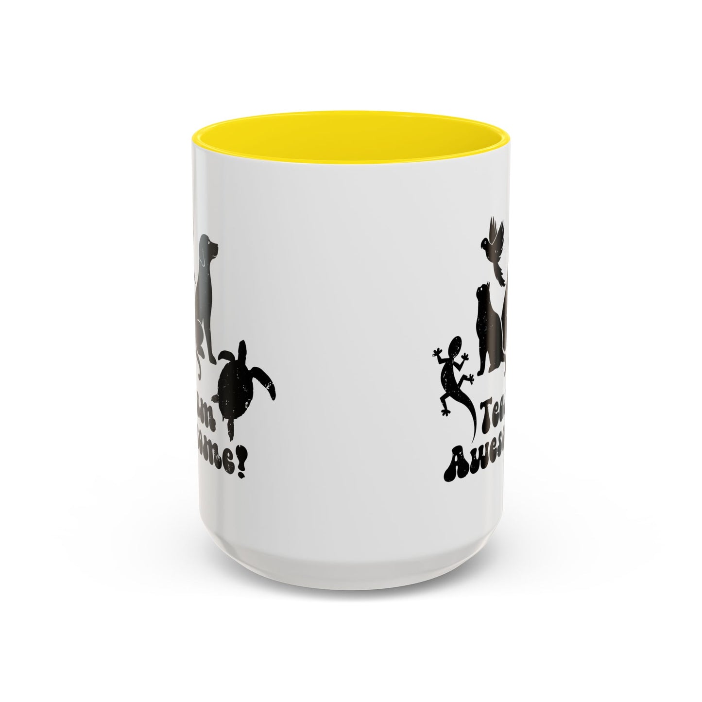 11oz/15oz Animal Lover Lizard Cat Bird Dog Turtle Team Awesome Coffee Mug
