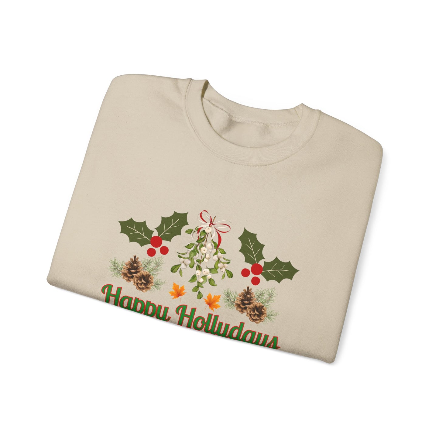 Unisex Ugly Sweater Contest Happy Hollydays Sweatshirt