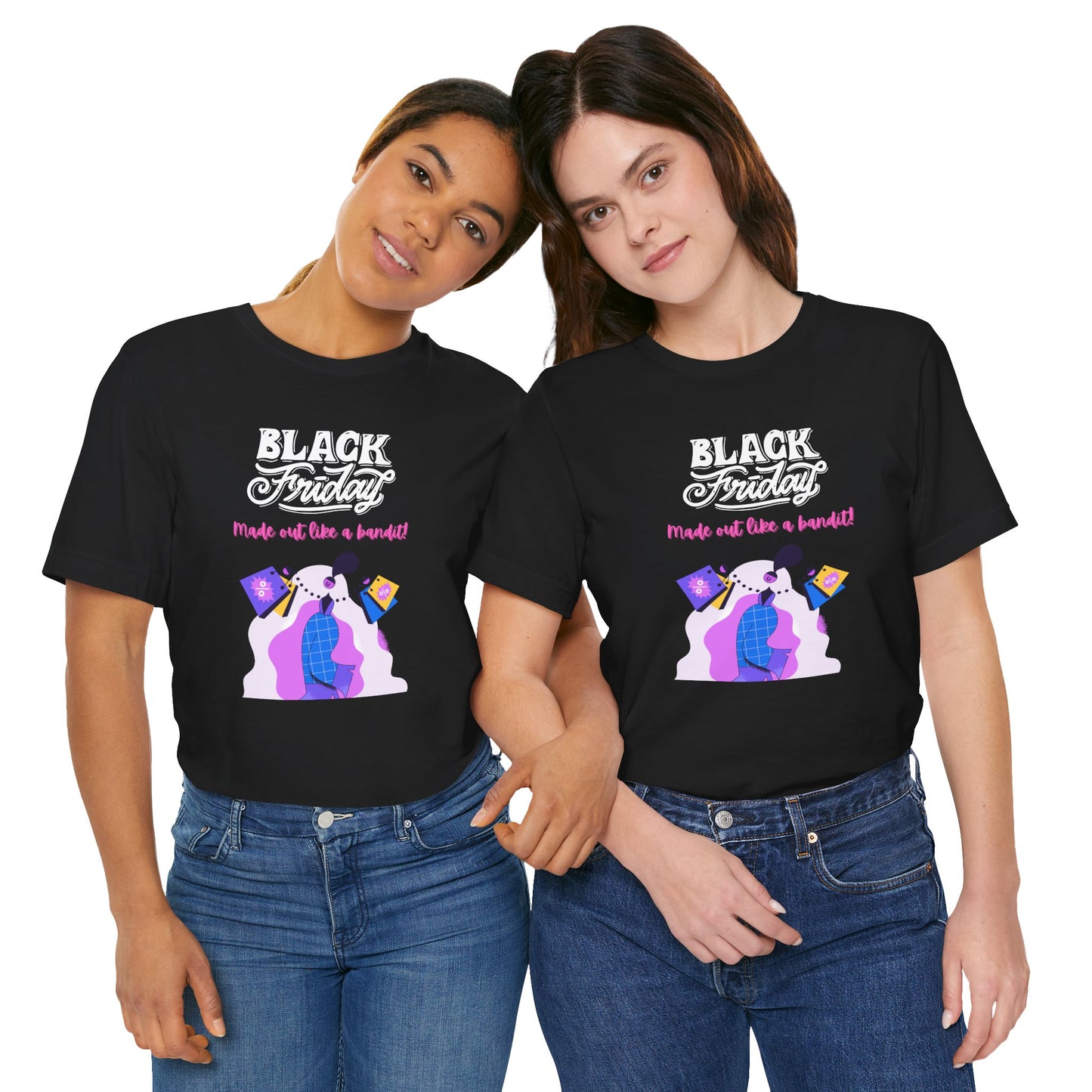 Unisex Jersey Short Sleeve Black Friday Sales T-Shirt