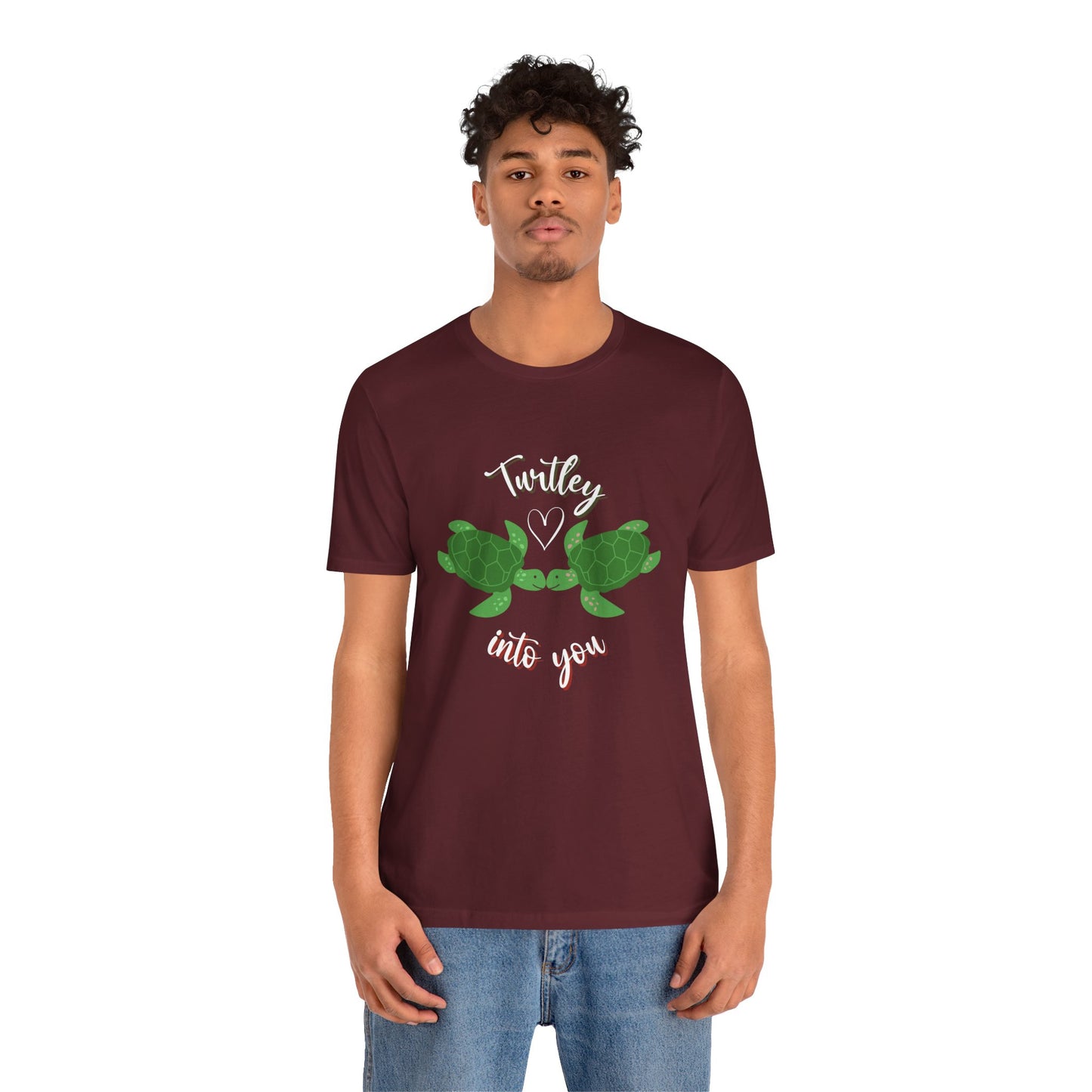 Unisex Cute Turtle Lover Turtley Into You T-Shirt