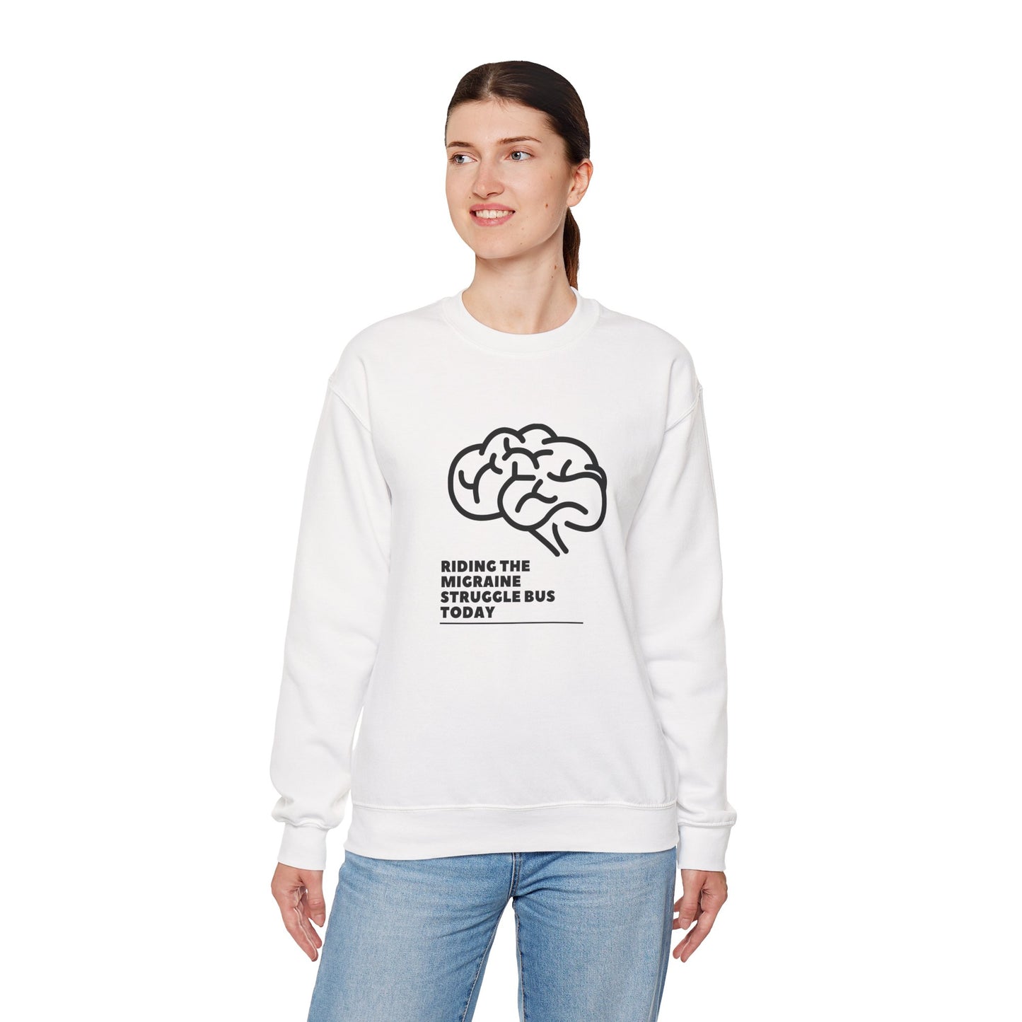 Unisex Migraine Day Invisible Illness Warrior Sweatshirt