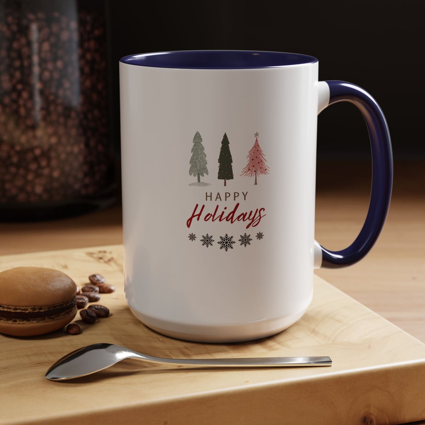 11oz/15oz Happy Holidays Seasons Greetings Fall Coffee Mug