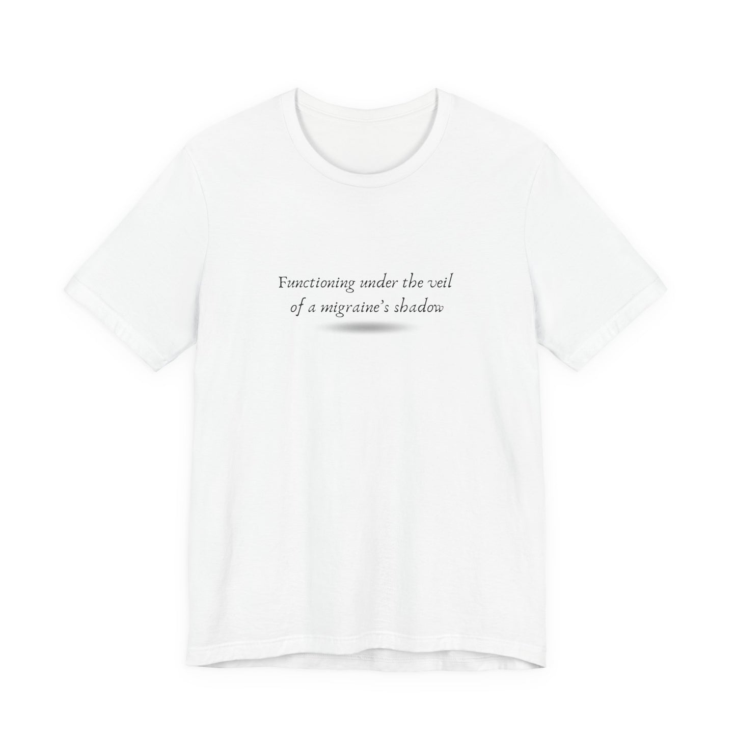 Unisex Migraine Day Invisible Illness Warrior Tshirt