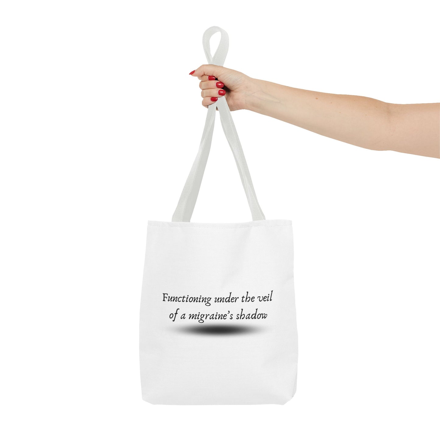 Unisex Migraine Day Invisible Illness Warrior Tote Bag