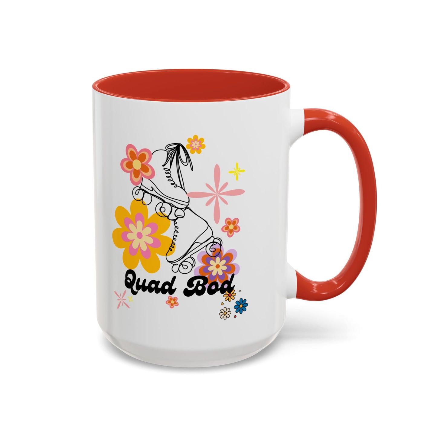 11oz/15oz Retro Vibes Roller Skate Quad Bod Coffee Mug