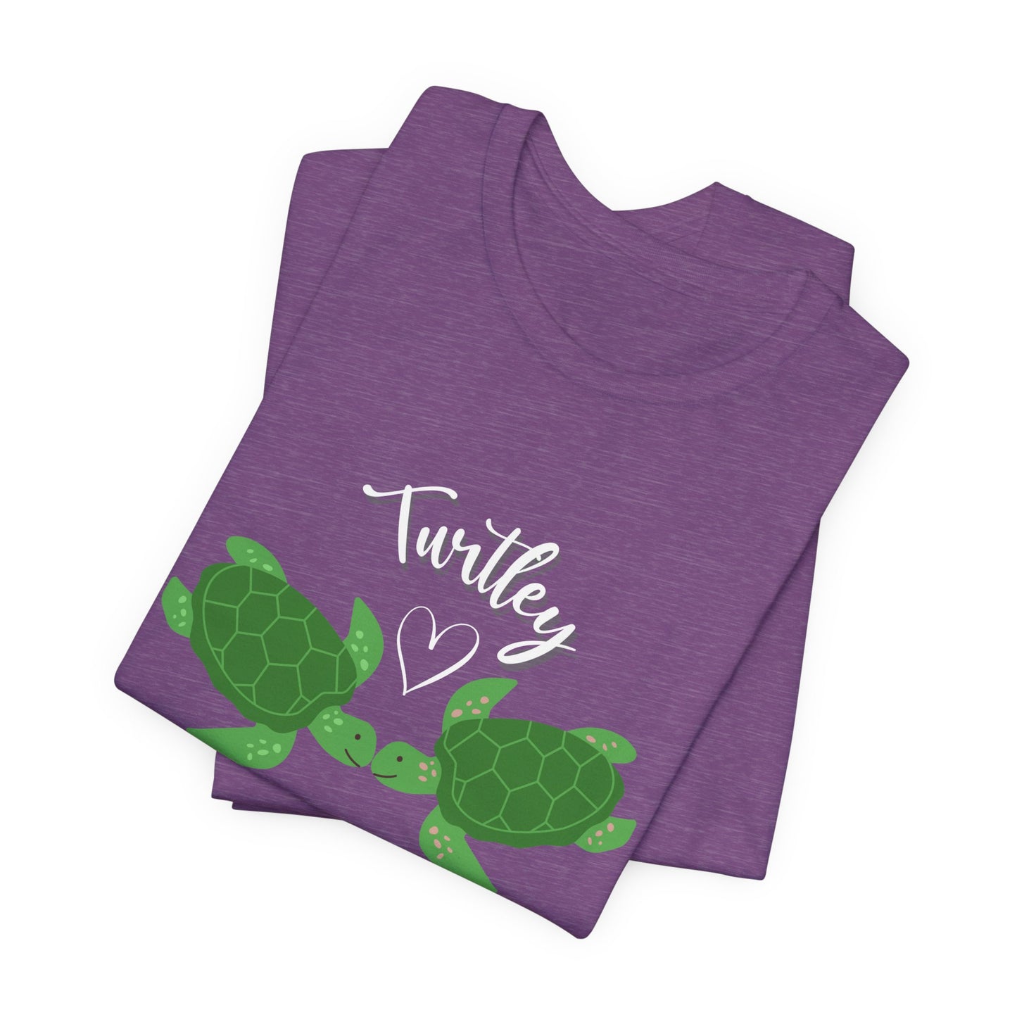 Unisex Cute Turtle Lover Turtley Into You T-Shirt
