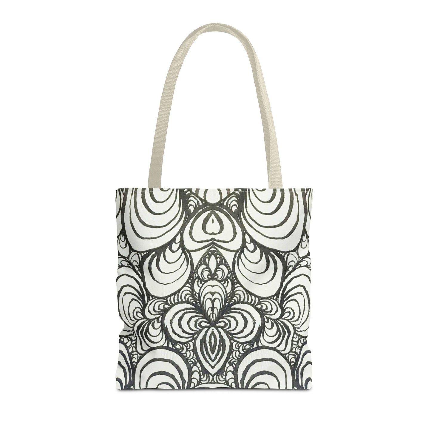 Unisex Original Line Art - All Over Print Tote Bag - Puzzle Panels 1