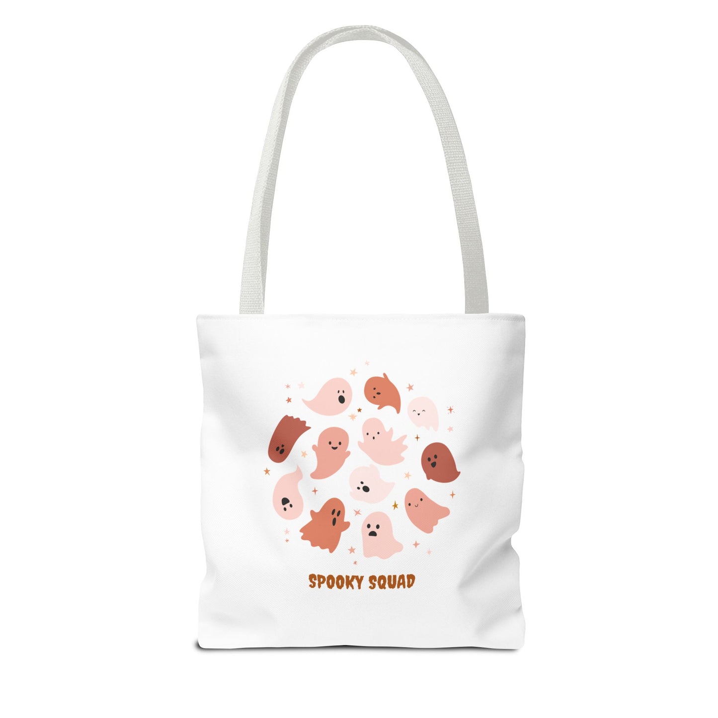 Cute Ghosts Halloween Gang Fall Spooky Squad Fall Season Tote Trick or Treating Candy Bag Reusable Lunch Bag