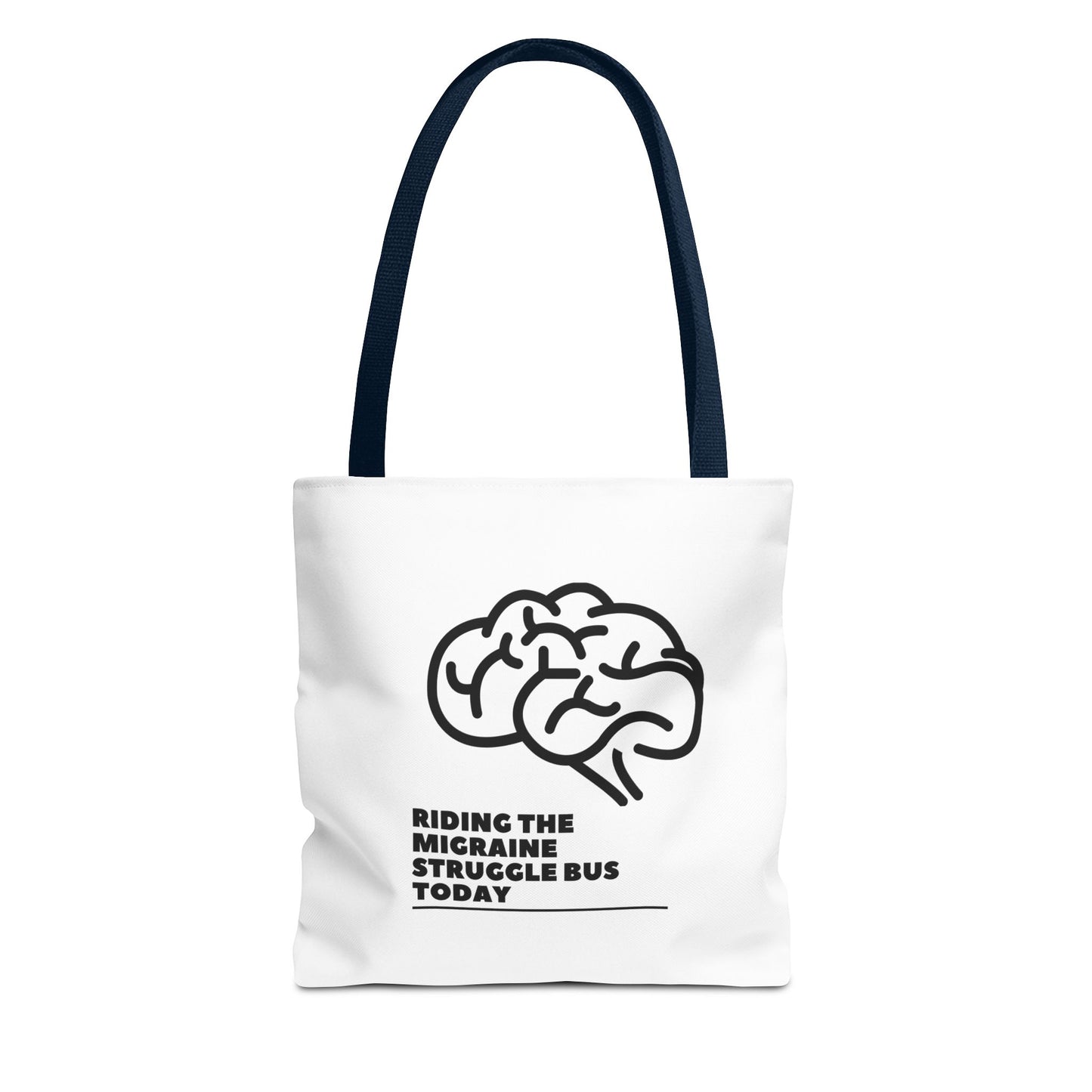 Unisex Migraine Day Invisible Illness Warrior Tote Bag