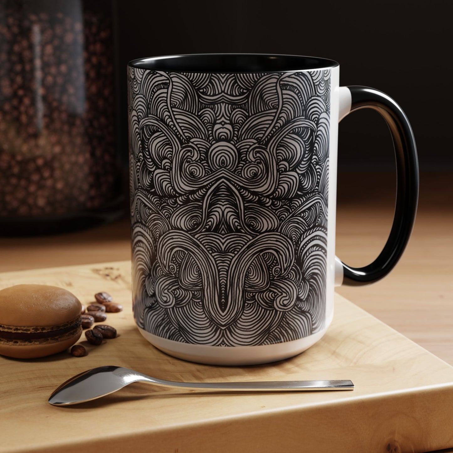 11oz/15oz Original Line Art Coffee Mug - Liquid