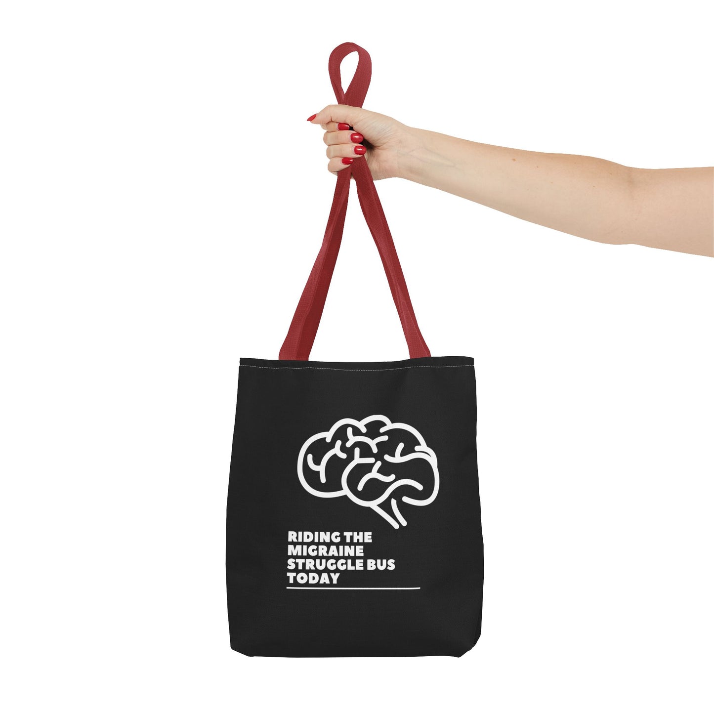 Unisex Migraine Day Invisible Illness Warrior Tote Bag