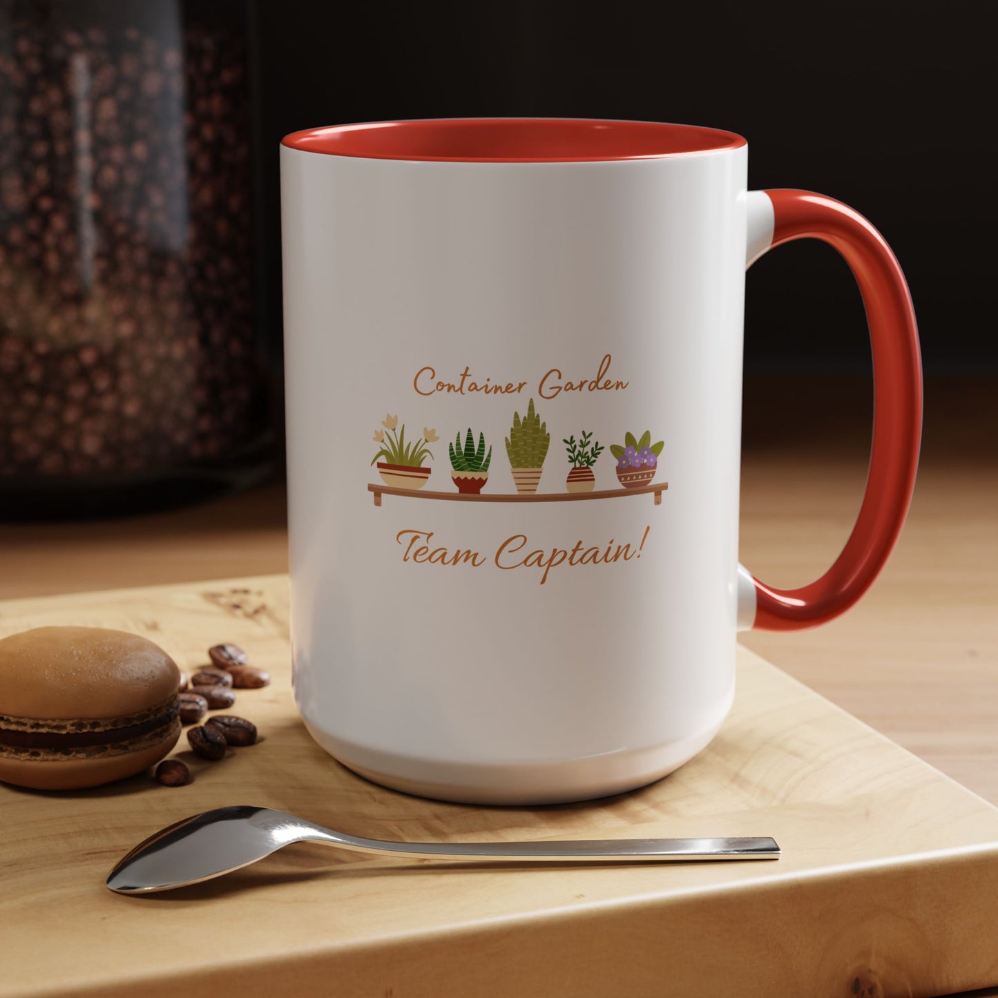 11oz/15oz Garden Themed Container Garden Team Captain Plant Parent Coffee Mug