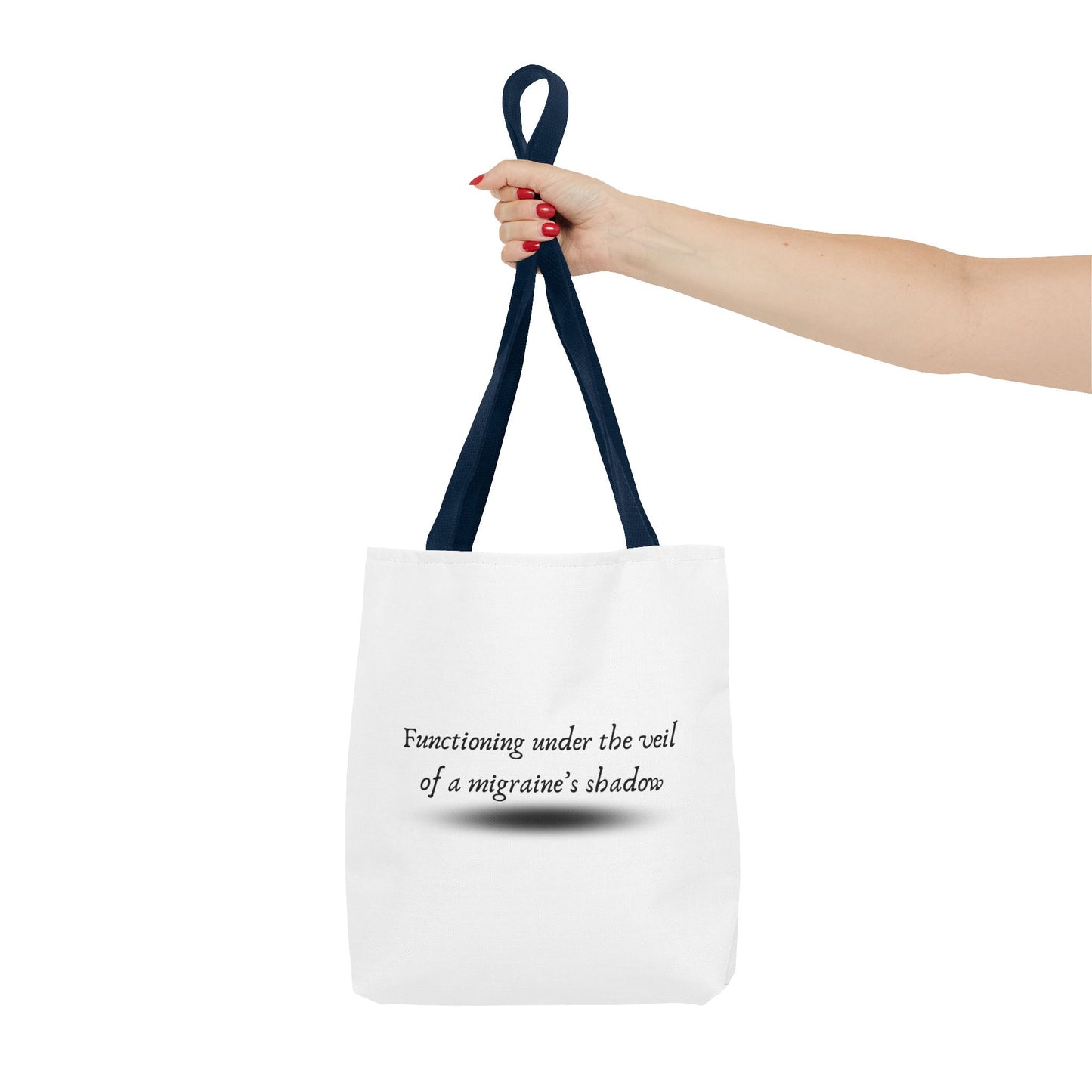 Unisex Migraine Day Invisible Illness Warrior Tote Bag