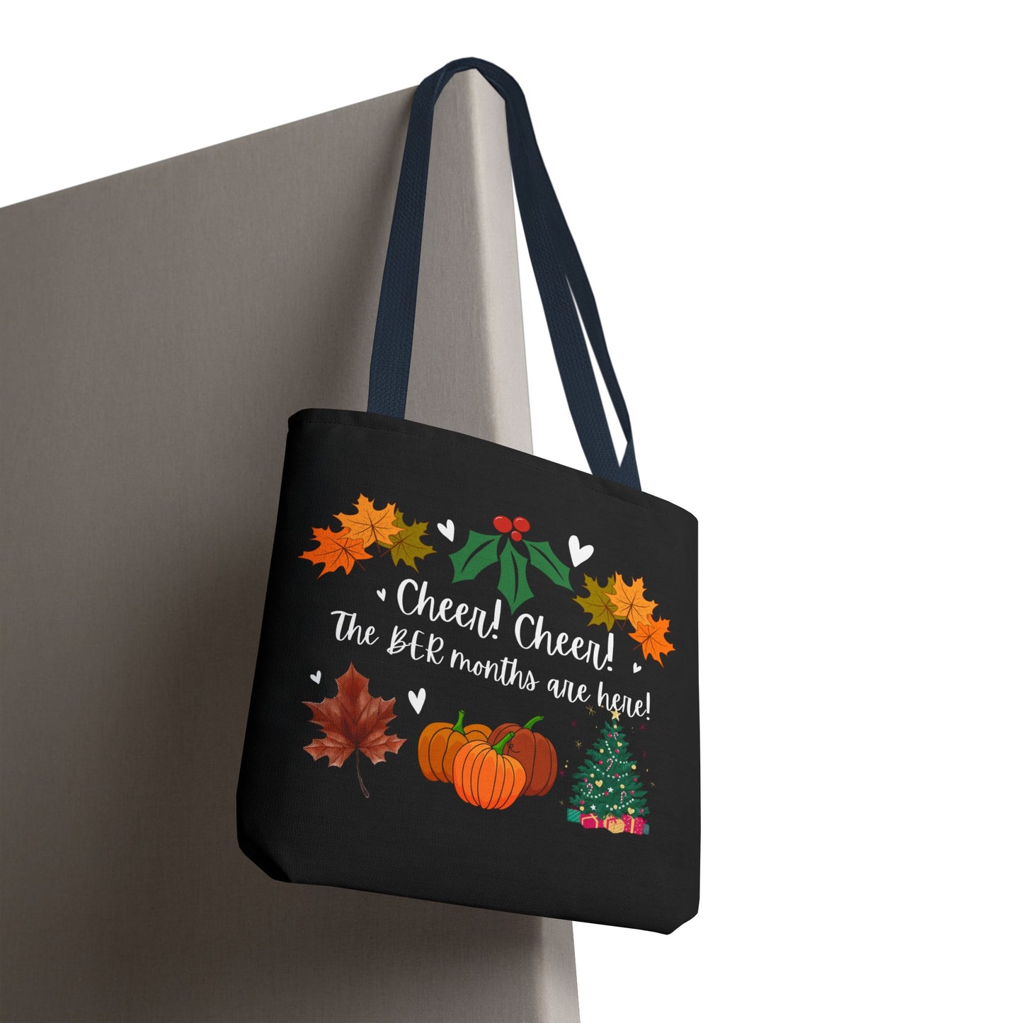 Unisex BER Months Tote Bag Autumn Tote Fall Tote Bag September Tote October Tote Bag November Bag December Tote Bag Favorite Months Tote Bag