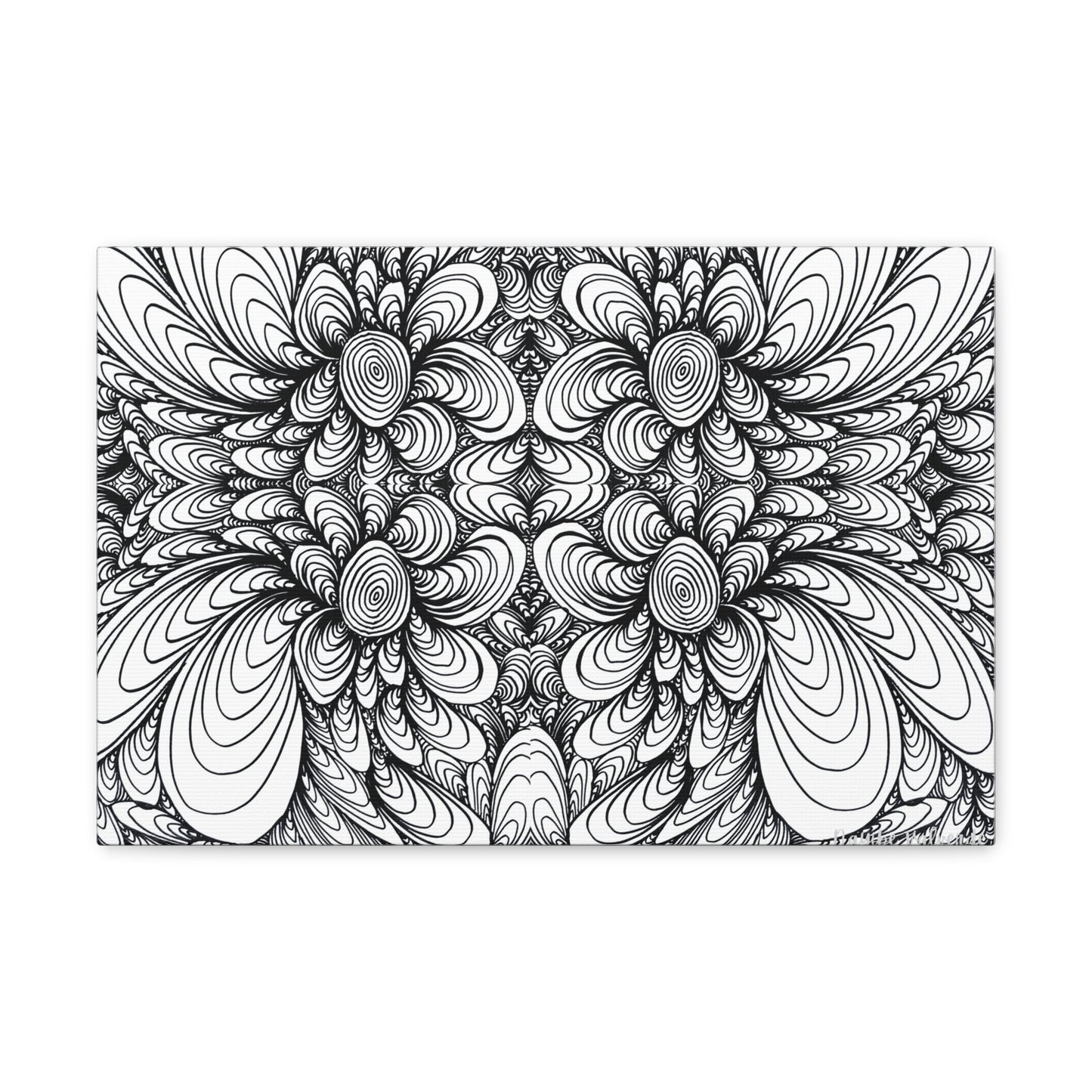 Original Art Canvas Gallery Wraps - Blooms