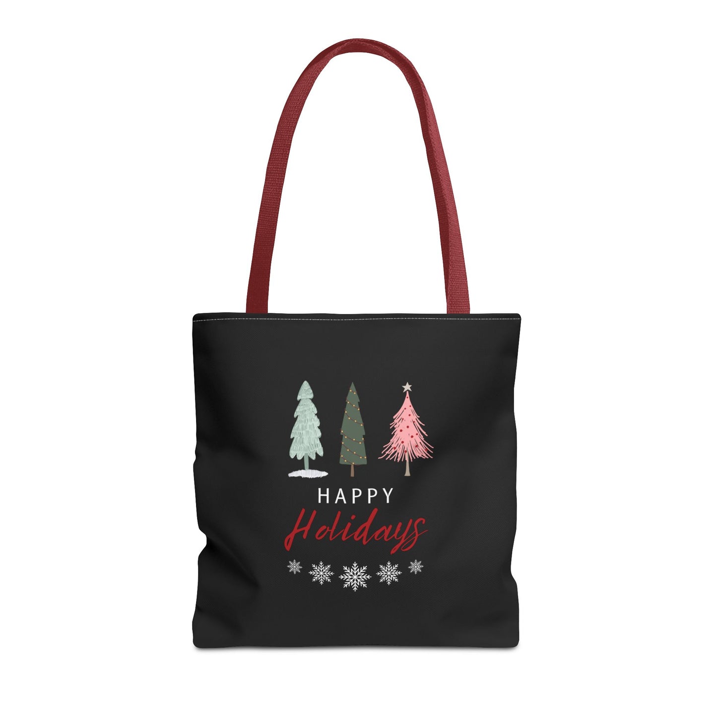 Unisex Happy Holidays Seasons Greetings Fall Tote Bag