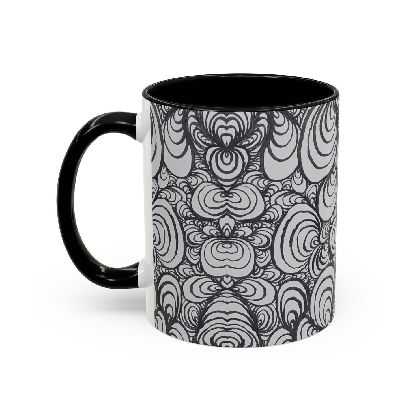 11oz Original Line Art Mug - Puzzle Panels 1