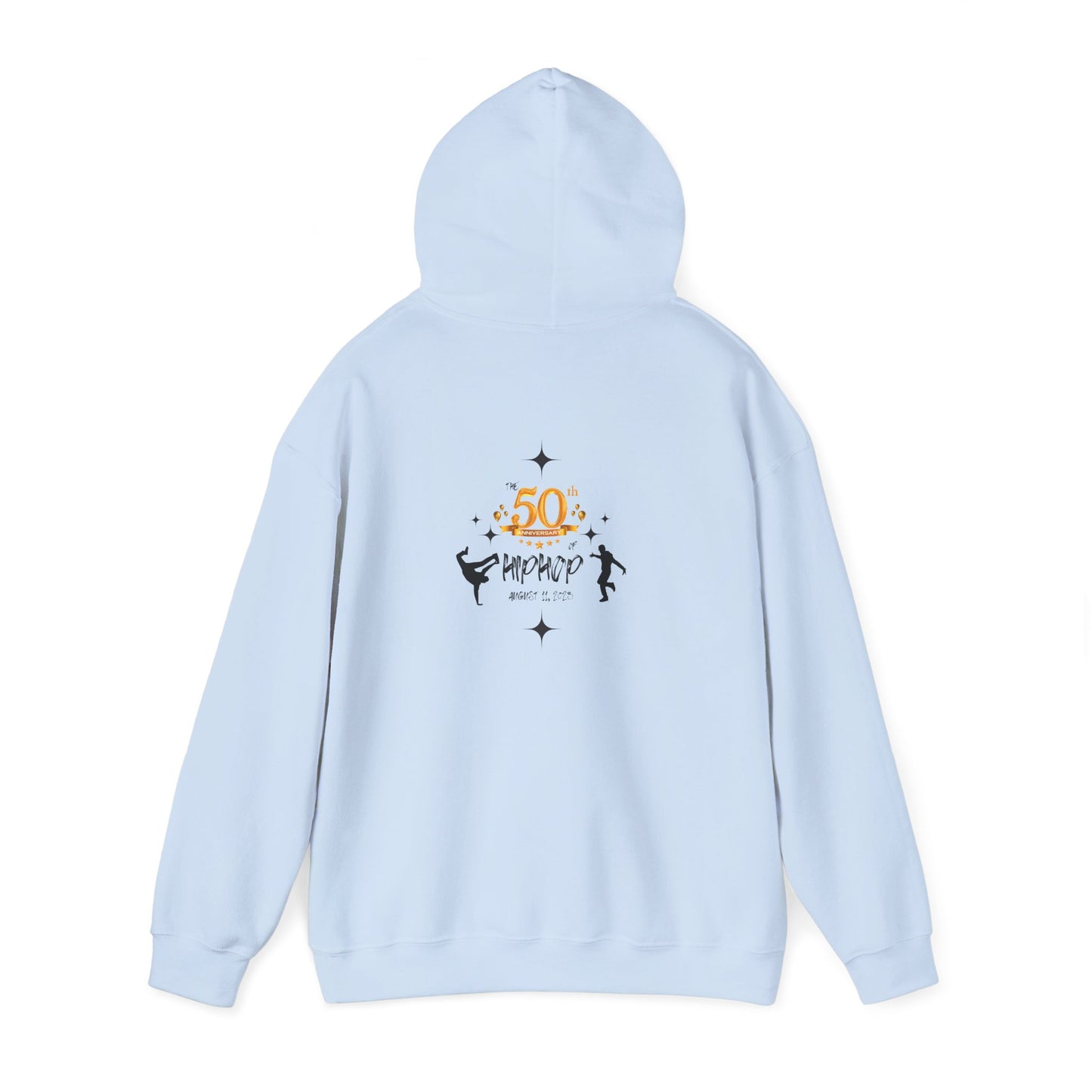 Unisex Heavy Blend™ 50th Anniversary of HipHop August 11, 2023 Commemorate 50 Years Hooded Sweatshirt