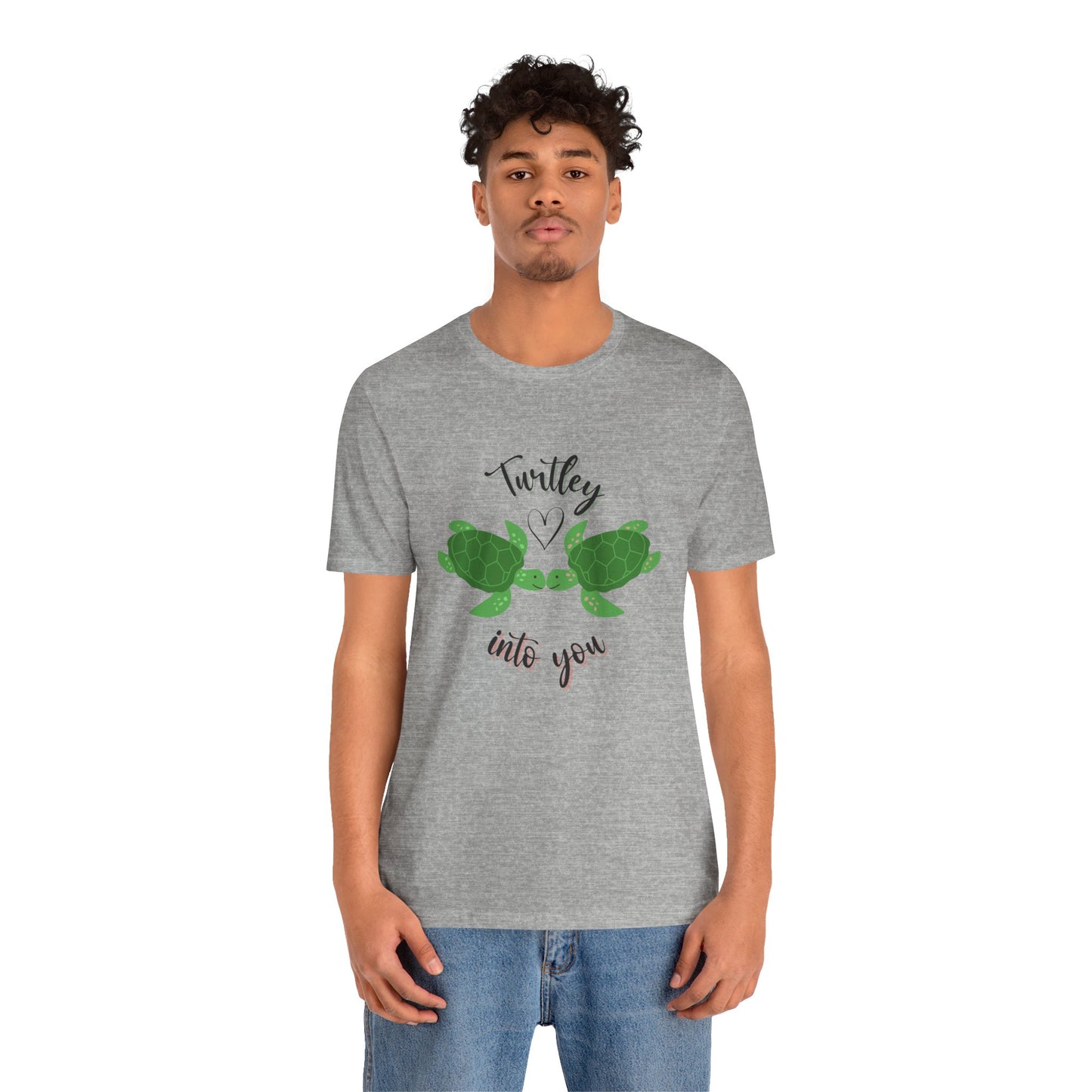Unisex Cute Turtle Lover Turtley Into You T-Shirt