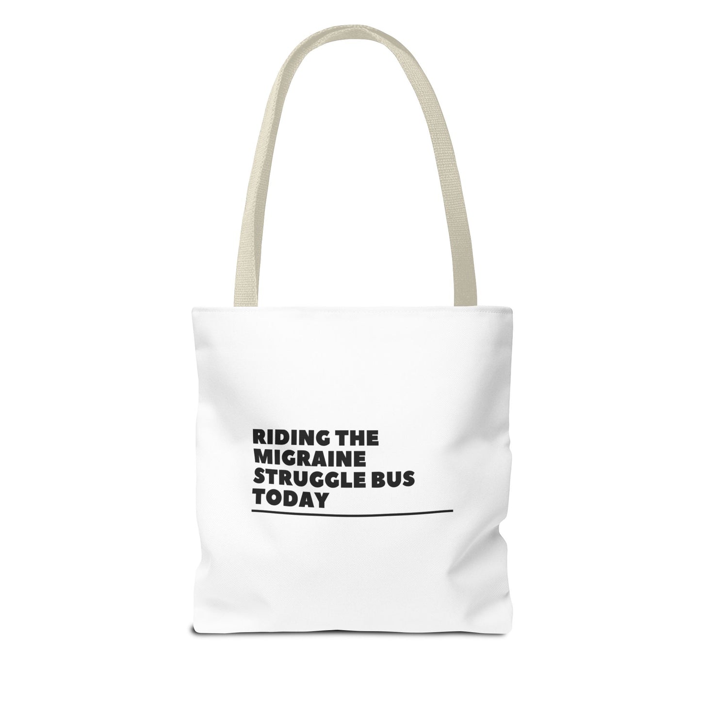 Unisex Migraine Day Invisible Illness Warrior Tote Bag