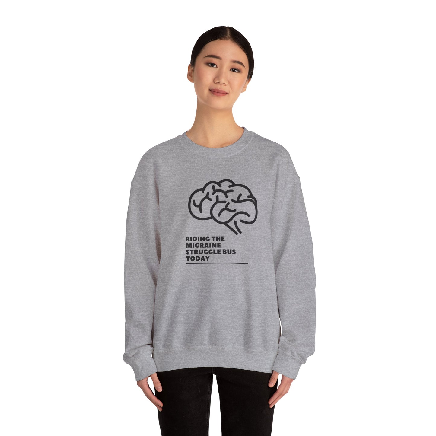 Unisex Migraine Day Invisible Illness Warrior Sweatshirt