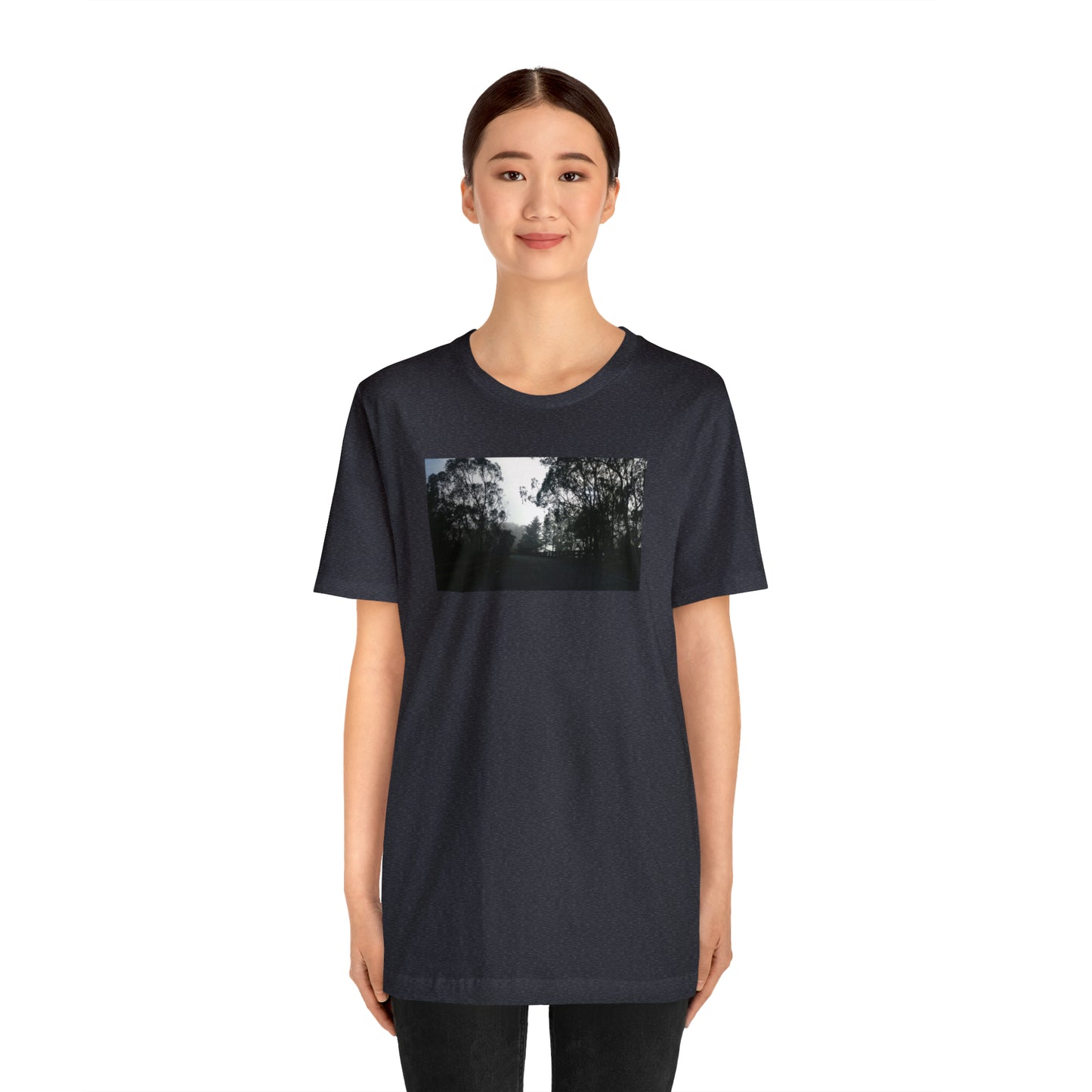 Unisex Travel T-Shirt, Scenic Ride I-280 On-ramp SF