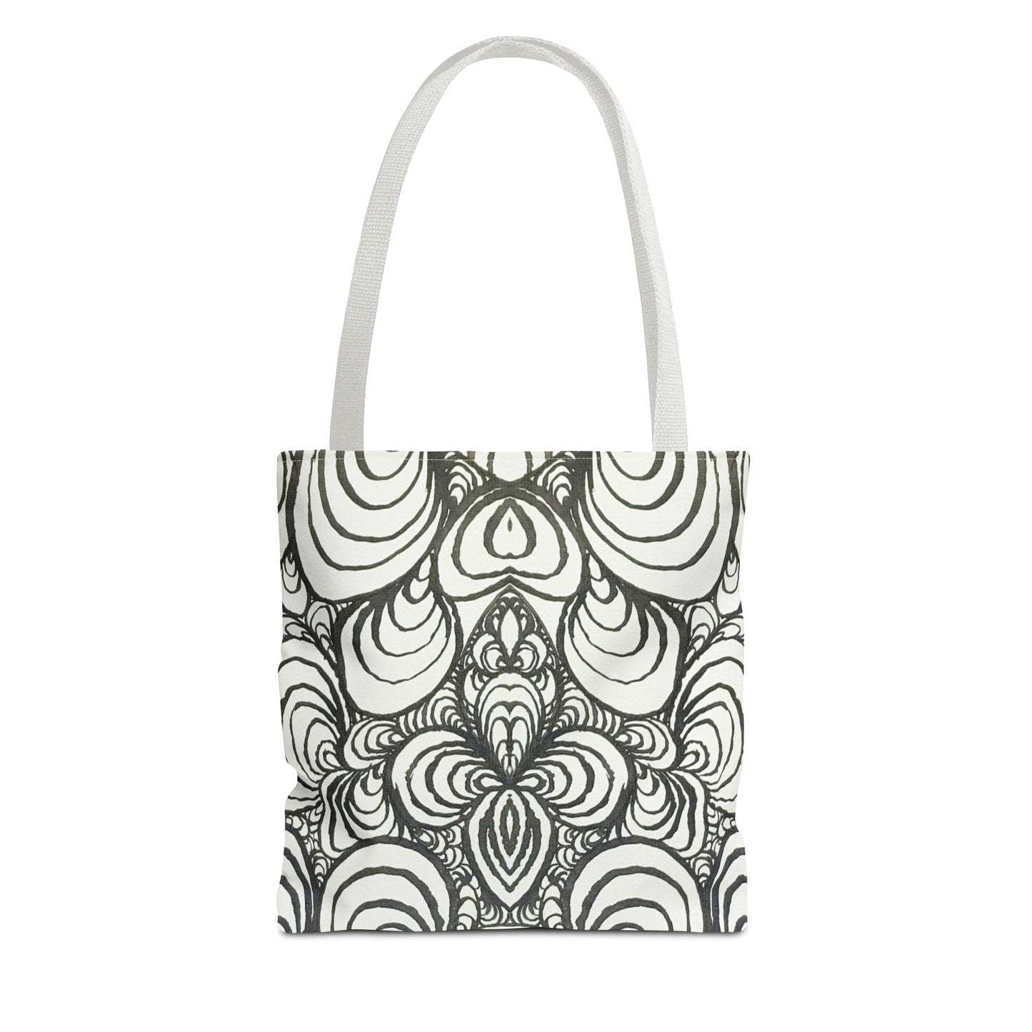 Unisex Original Line Art - All Over Print Tote Bag - Puzzle Panels 1