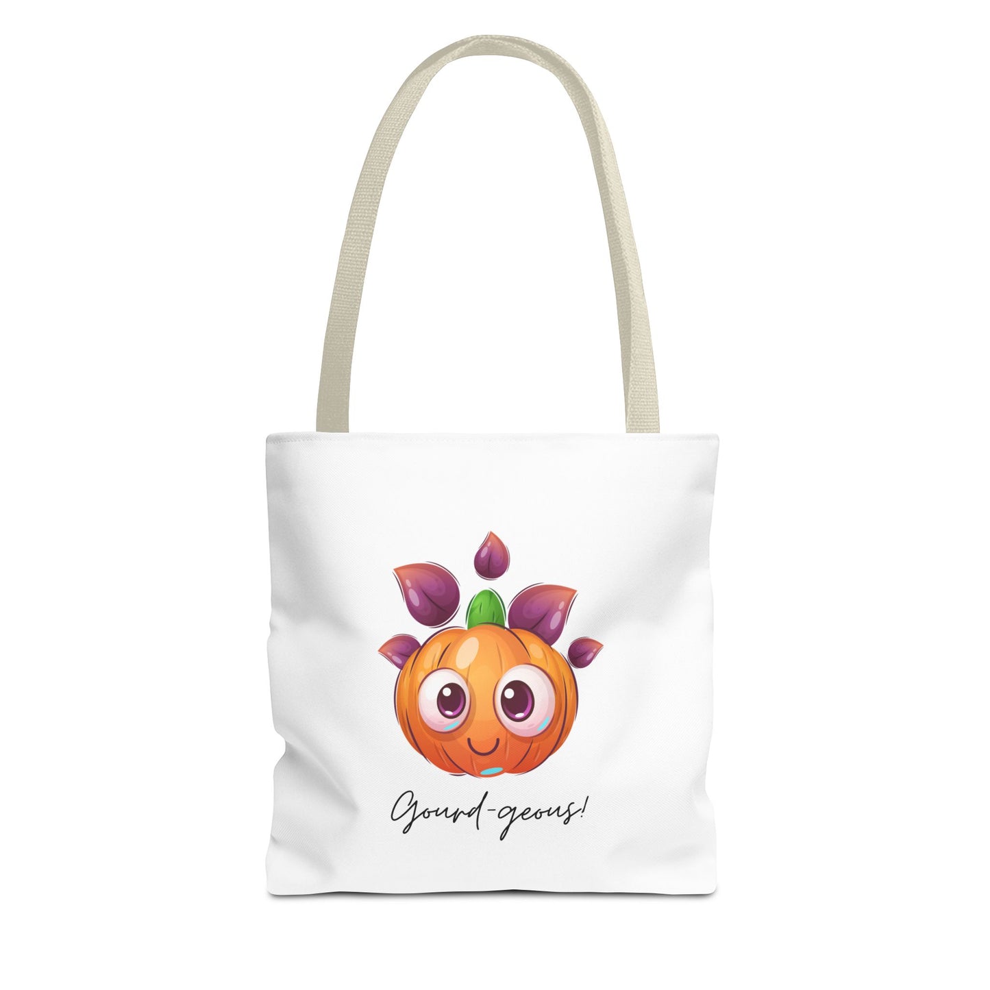 Cute Halloween Pumpkin Tote Spooky Season Tote Trick or Treating Candy Bag Fall Themed Reusable Lunch Tote