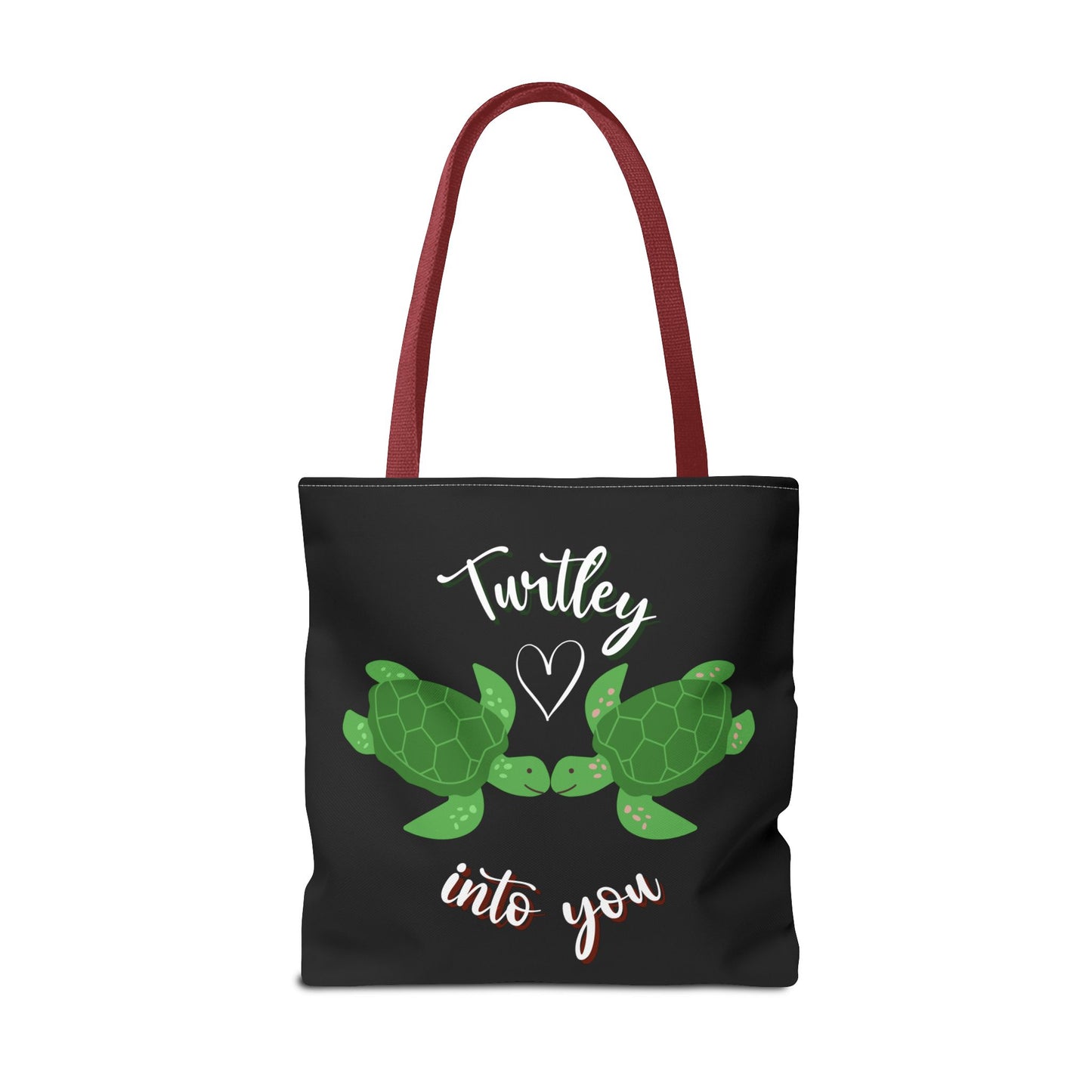 Unisex Cute Turtle Lover Turtley Into You Tote Bag