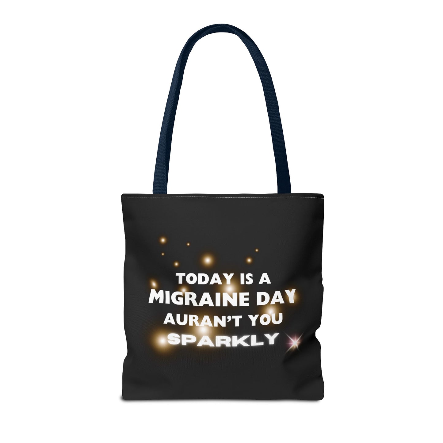 Unisex Migraine Day Invisible Illness Warrior Tote Bag