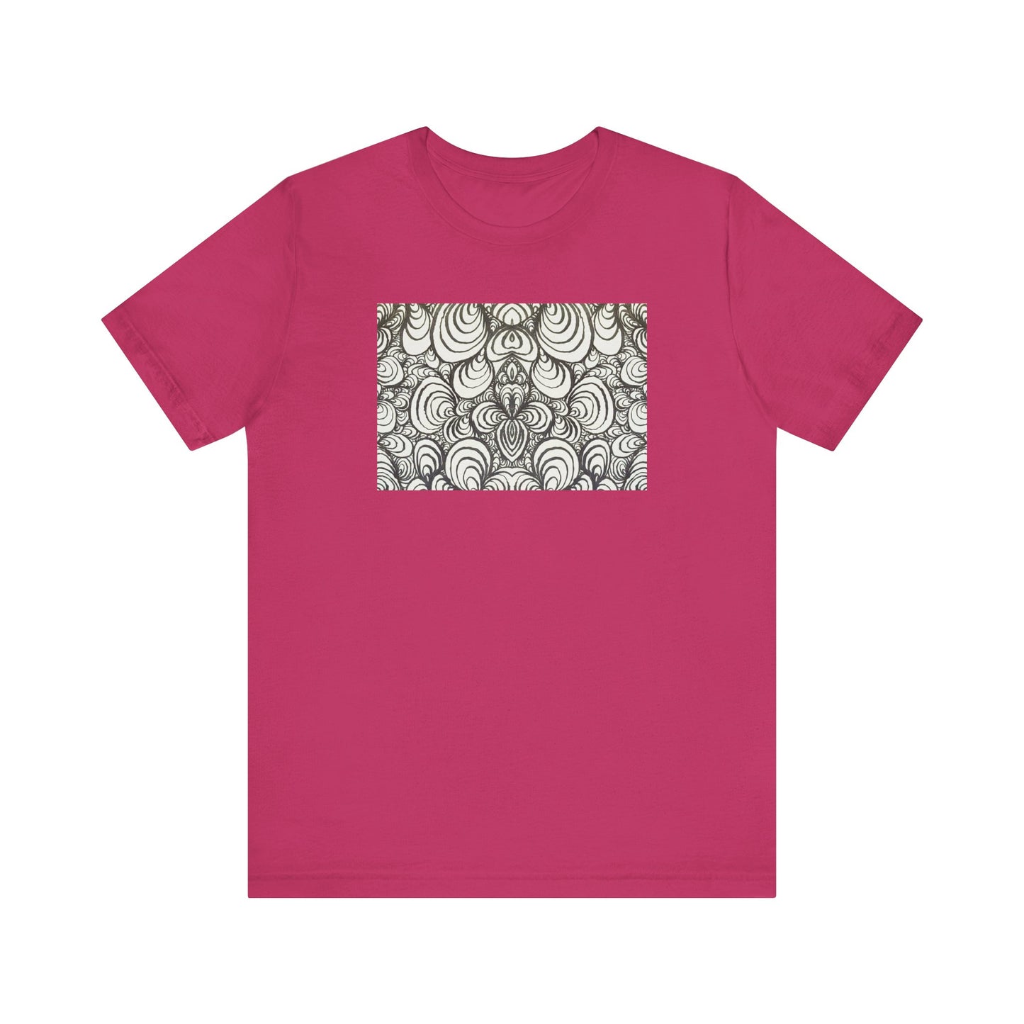 Unisex Original Line Art T-Shirt - Puzzle Panels 1