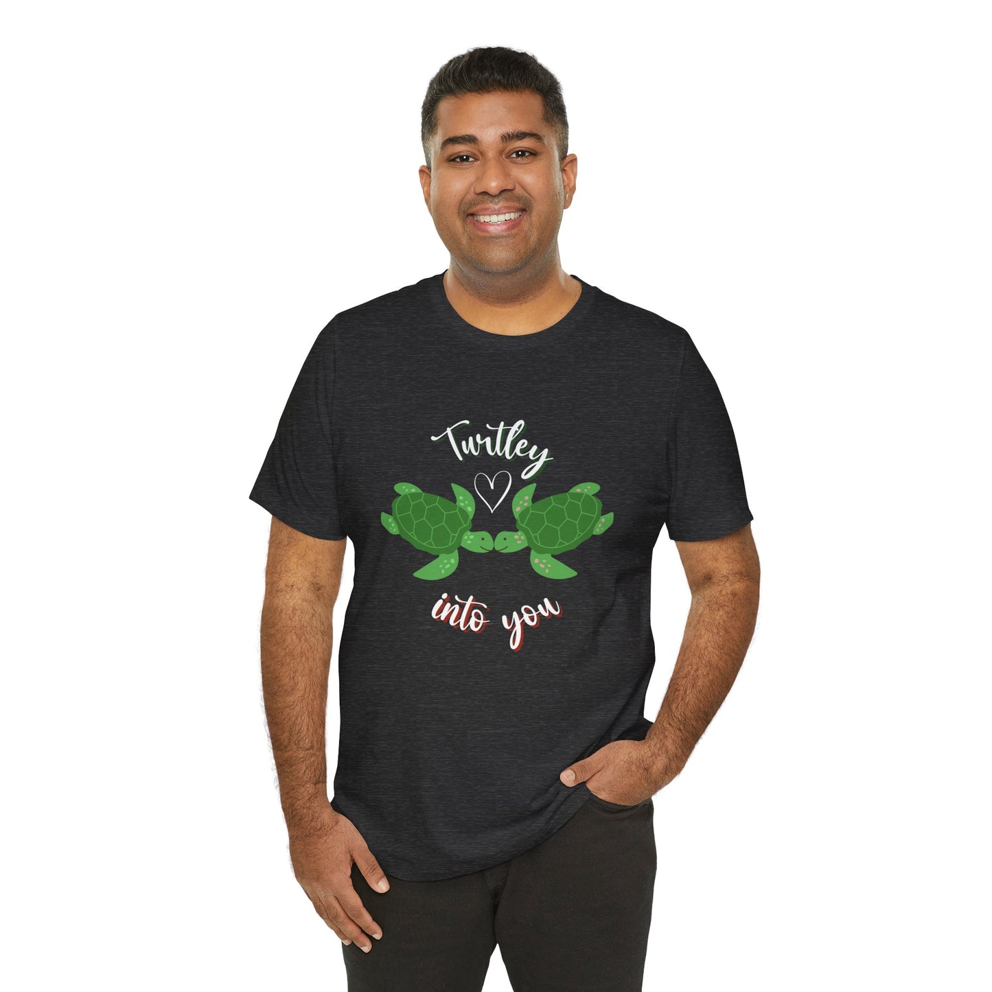 Unisex Cute Turtle Lover Turtley Into You T-Shirt