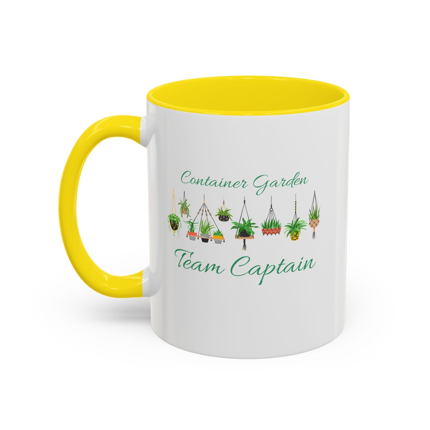 11oz/15oz Garden Themed Container Garden Team Captain Plant Parent Coffee Mug