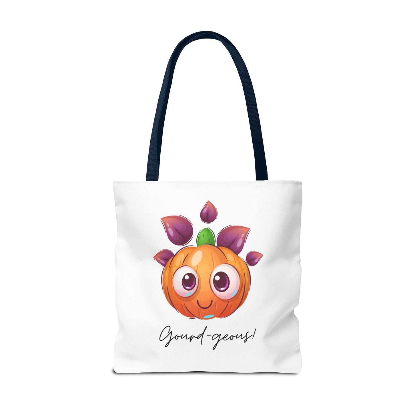 Cute Halloween Pumpkin Tote Spooky Season Tote Trick or Treating Candy Bag Fall Themed Reusable Lunch Tote