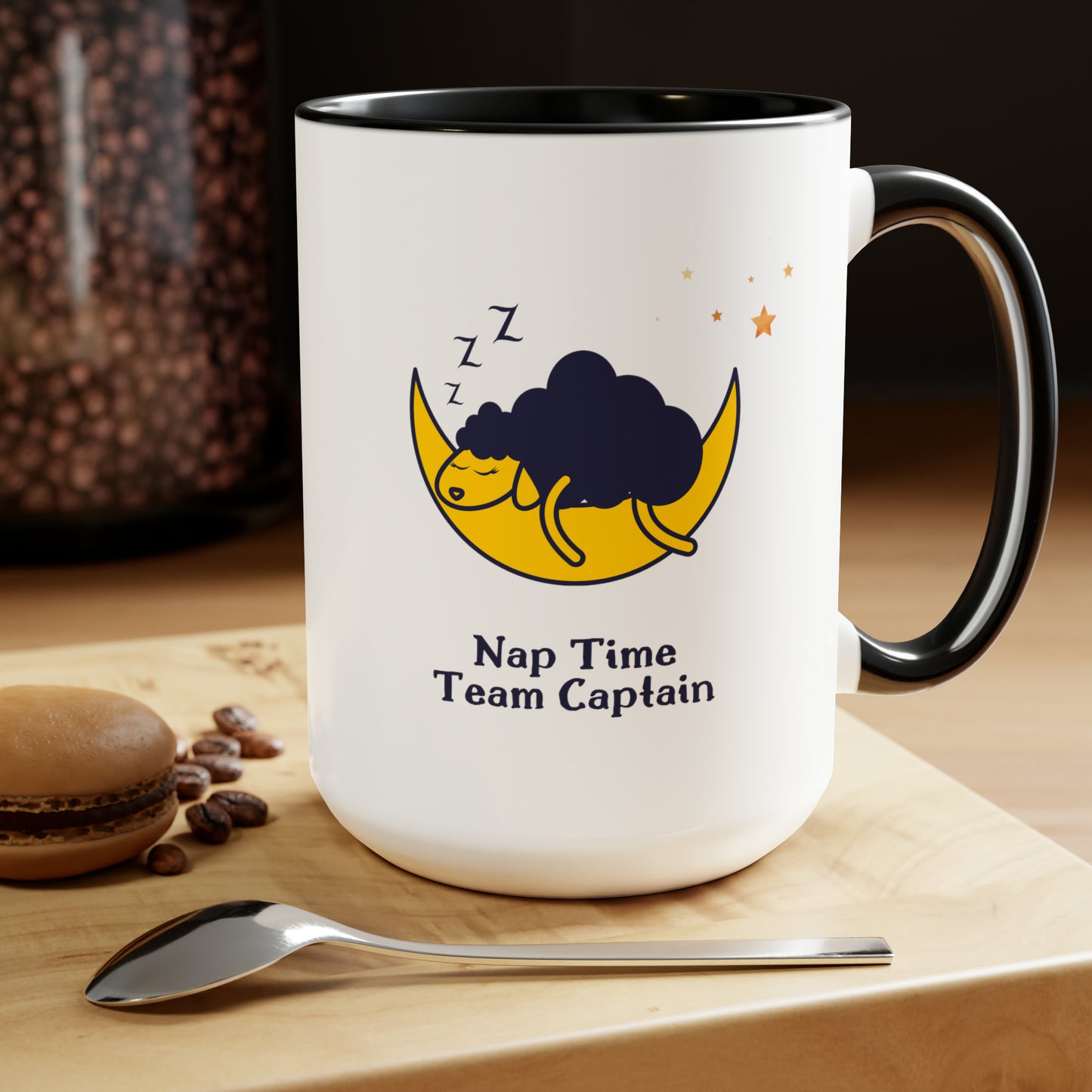 15oz Nap Time Team Captain Coffee Mug