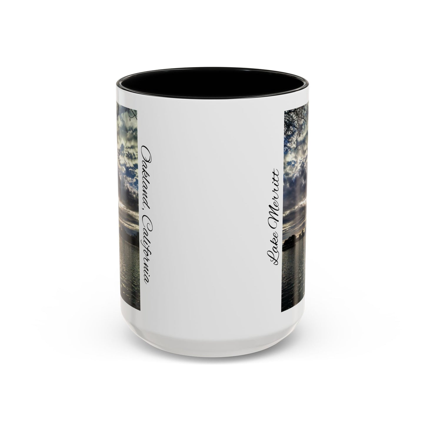 11oz/15oz Two Tone Lake Merritt, Oakland California San Francisco Bay Area Keepsake Coffee Mug