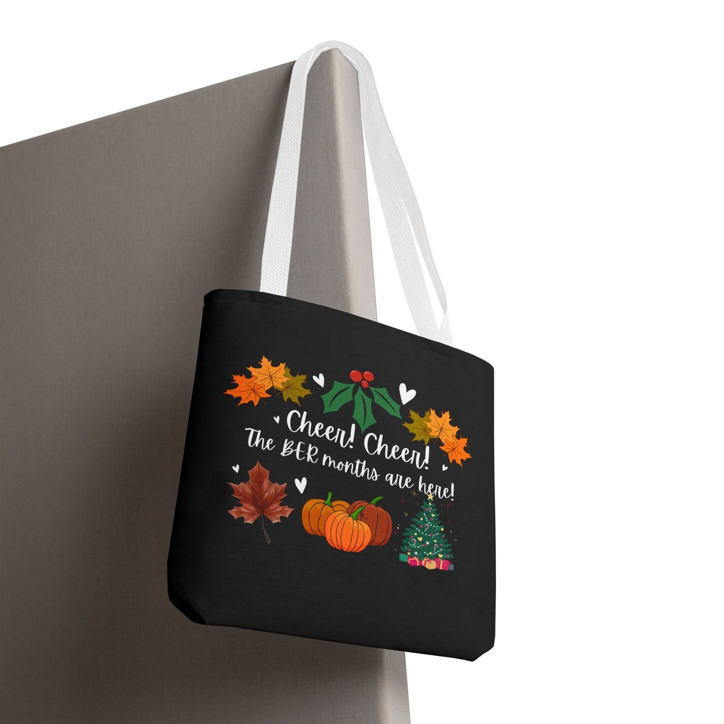 Unisex BER Months Tote Bag Autumn Tote Fall Tote Bag September Tote October Tote Bag November Bag December Tote Bag Favorite Months Tote Bag