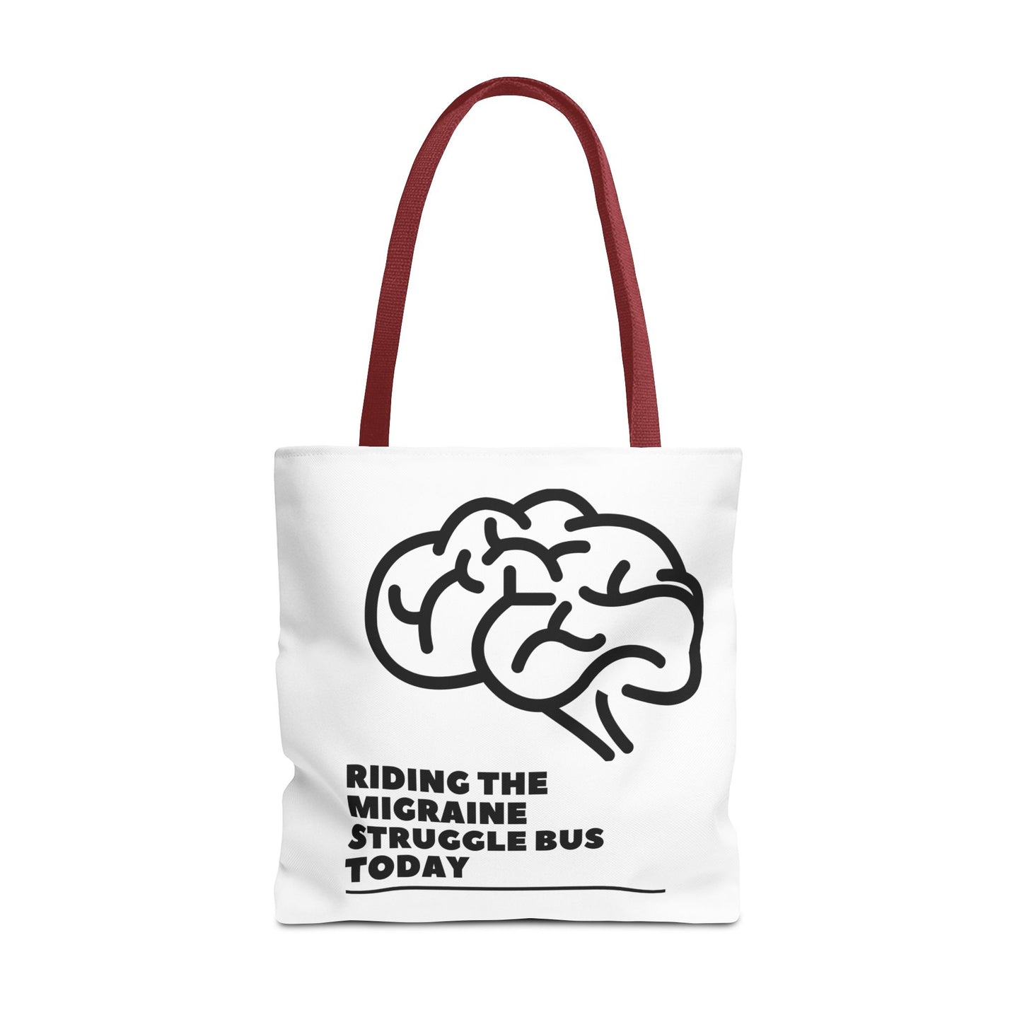 Unisex Migraine Day Invisible Illness Warrior Tote Bag