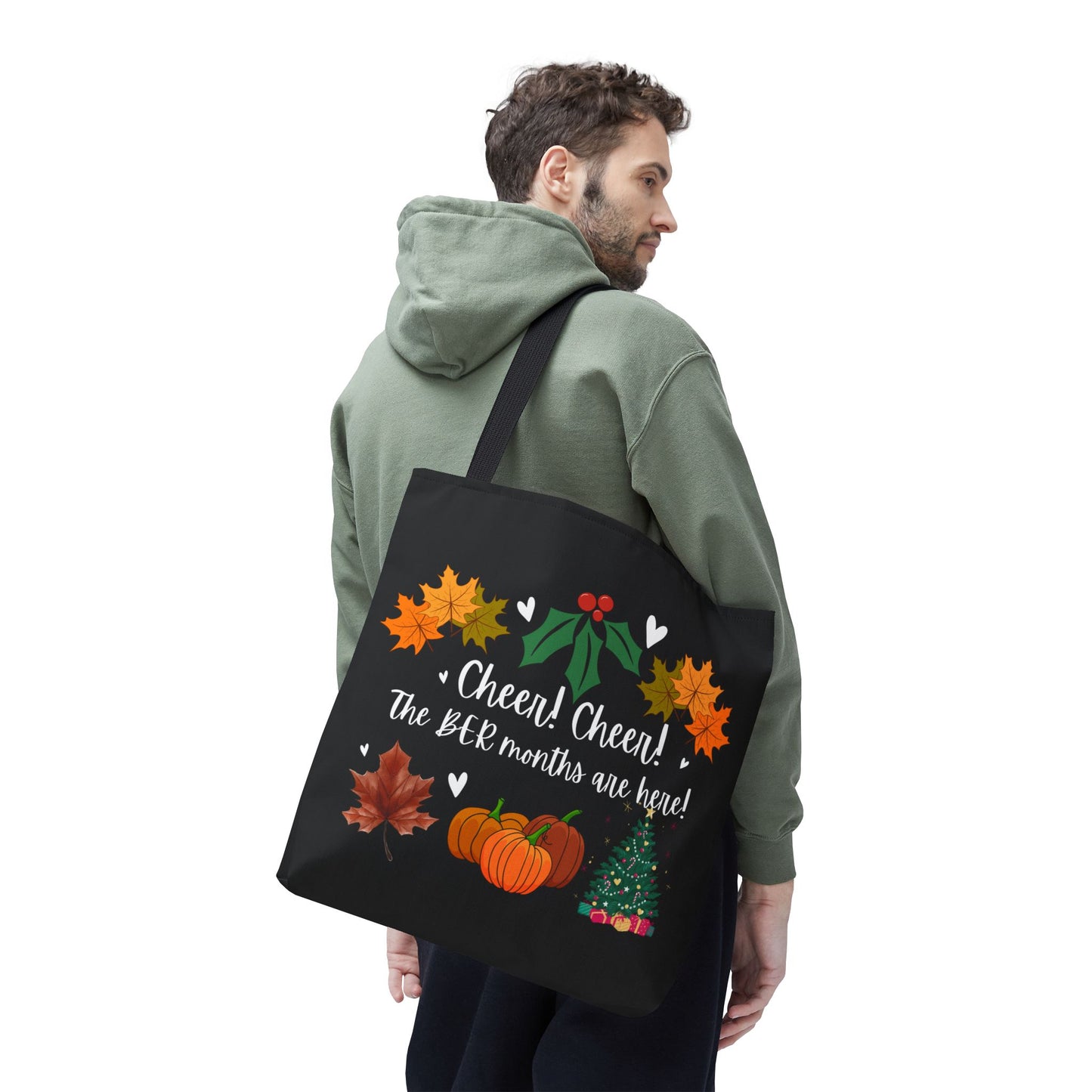 Unisex BER Months Tote Bag Autumn Tote Fall Tote Bag September Tote October Tote Bag November Bag December Tote Bag Favorite Months Tote Bag