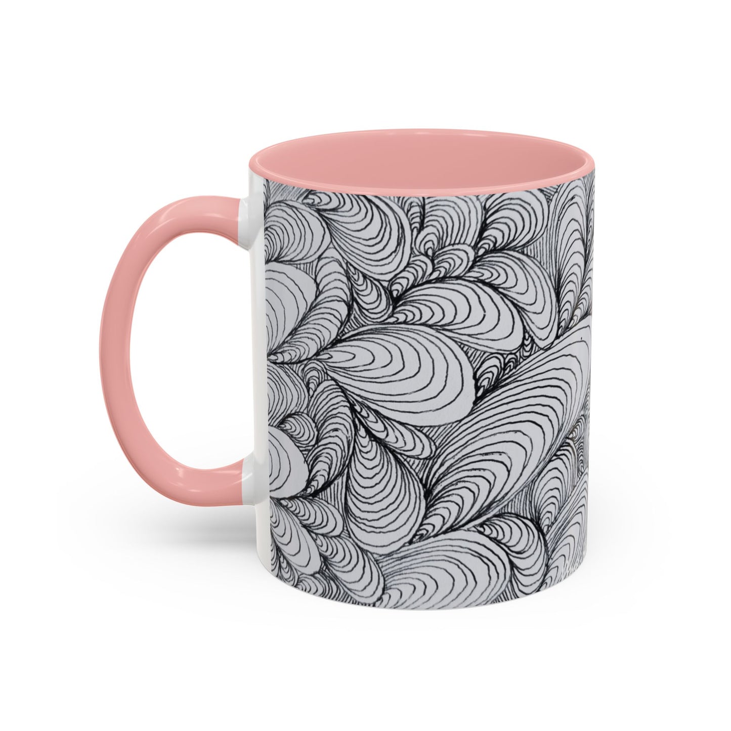11oz/15oz Original Rough Line Art Coffee Mug