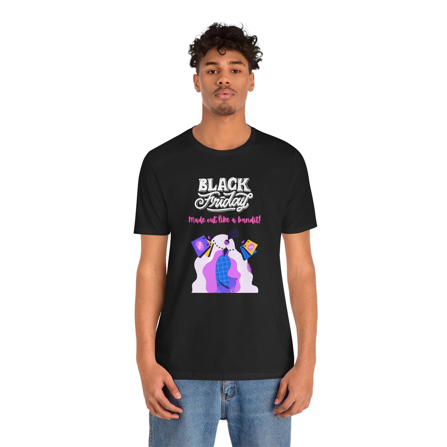 Unisex Jersey Short Sleeve Black Friday Sales T-Shirt