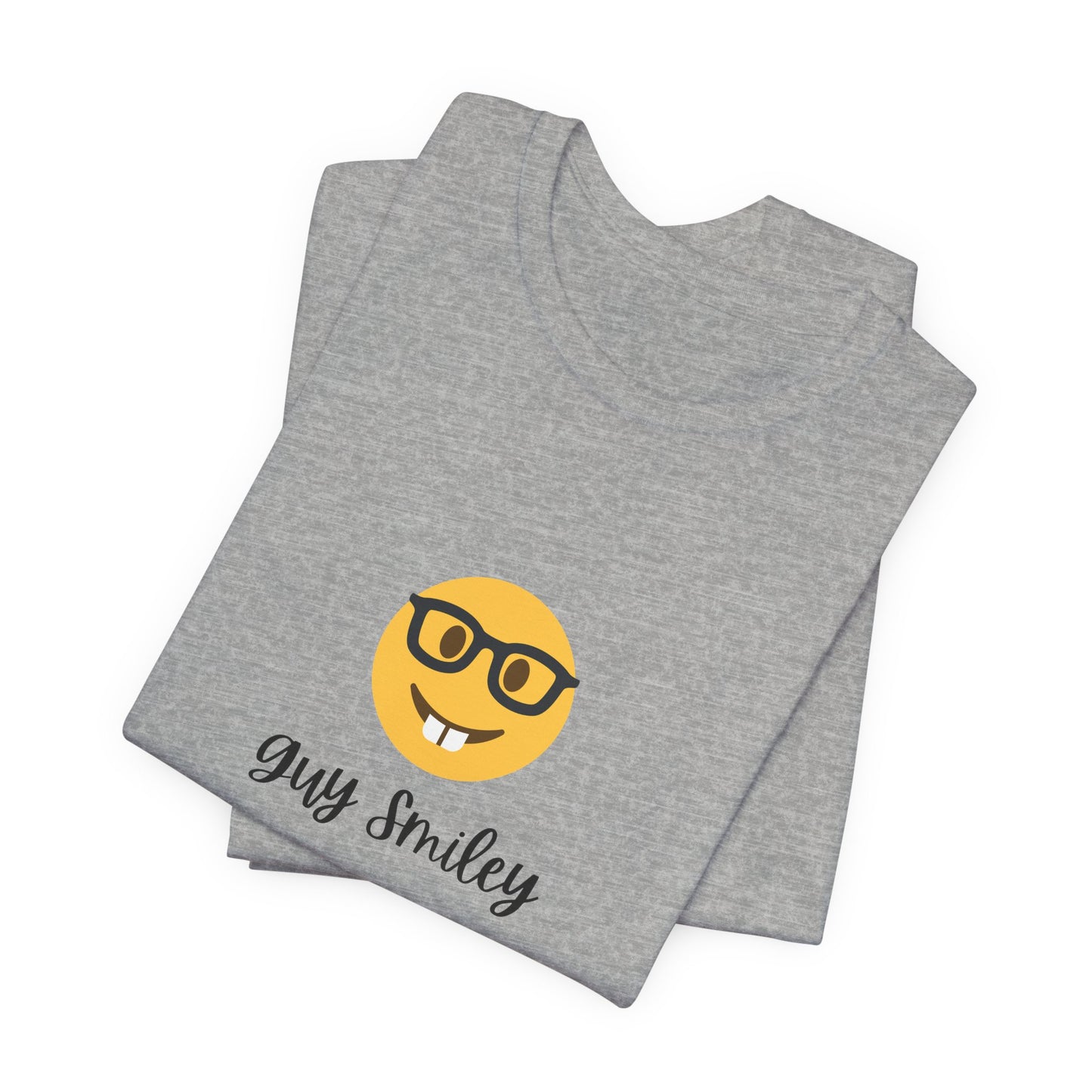 Unisex Jersey Short Sleeve Guy Smiley T-Shirt