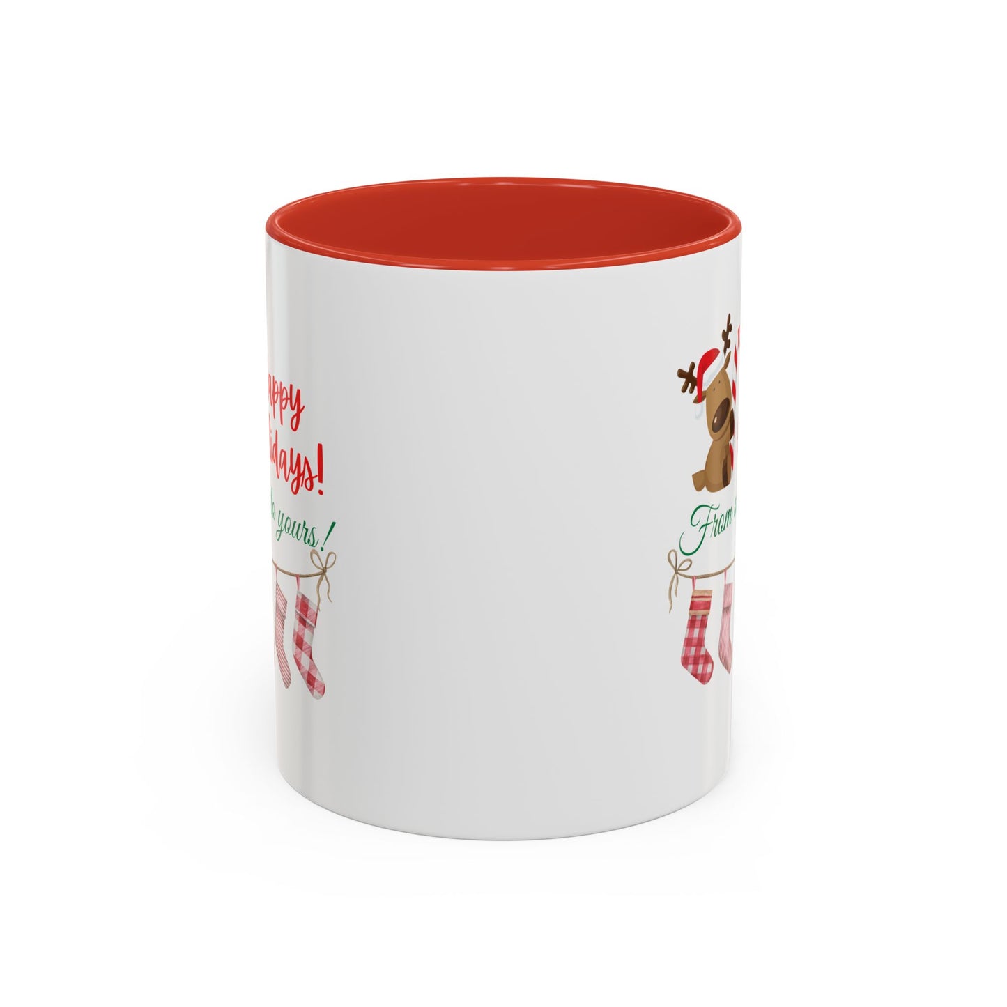 11oz/15oz  Happy Holidays From Ours to Yours Coffee Mug