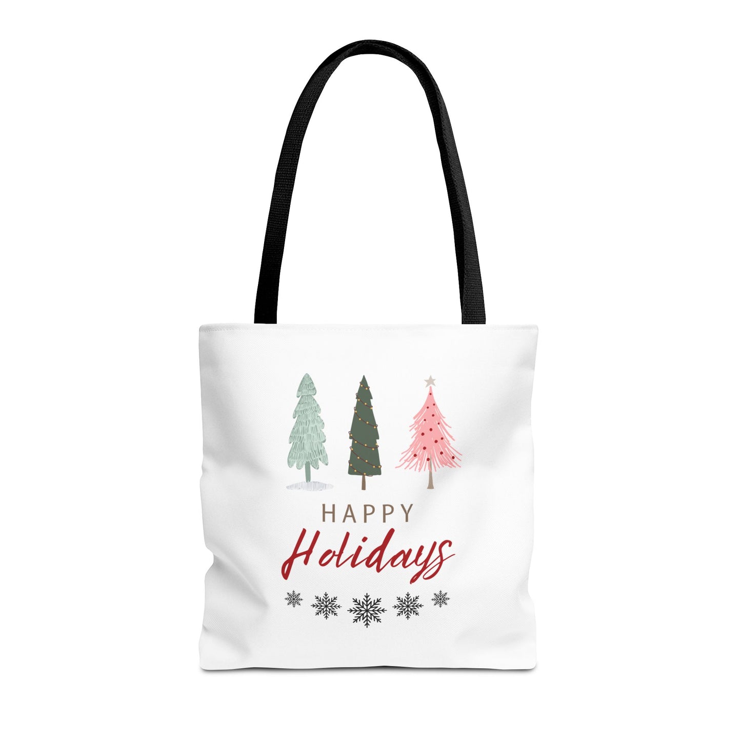 Unisex Happy Holidays Seasons Greetings Fall Tote Bag