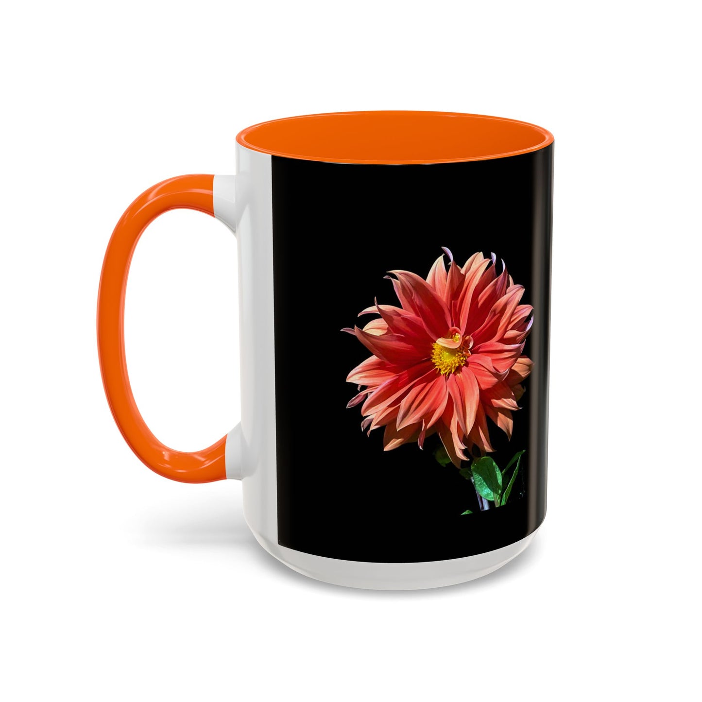 11oz/15oz Dahlia Flower Coffee Mug